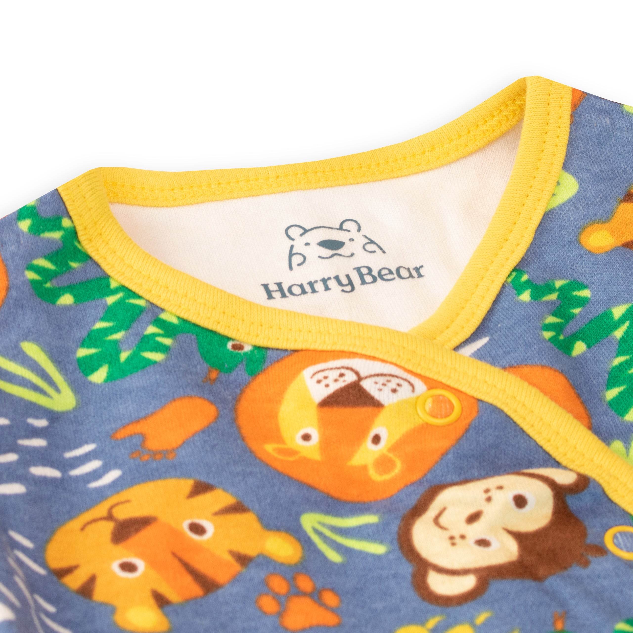 Harry Bear Baby Jungle Sleepsuit - Image 3