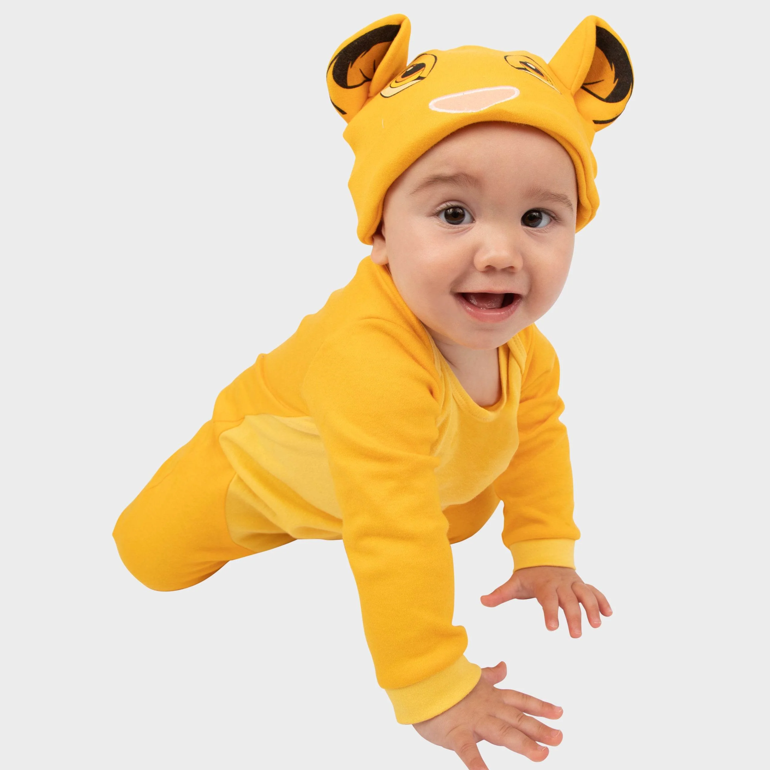 Baby Lion King Sleepsuit and Hat Set - Image 2