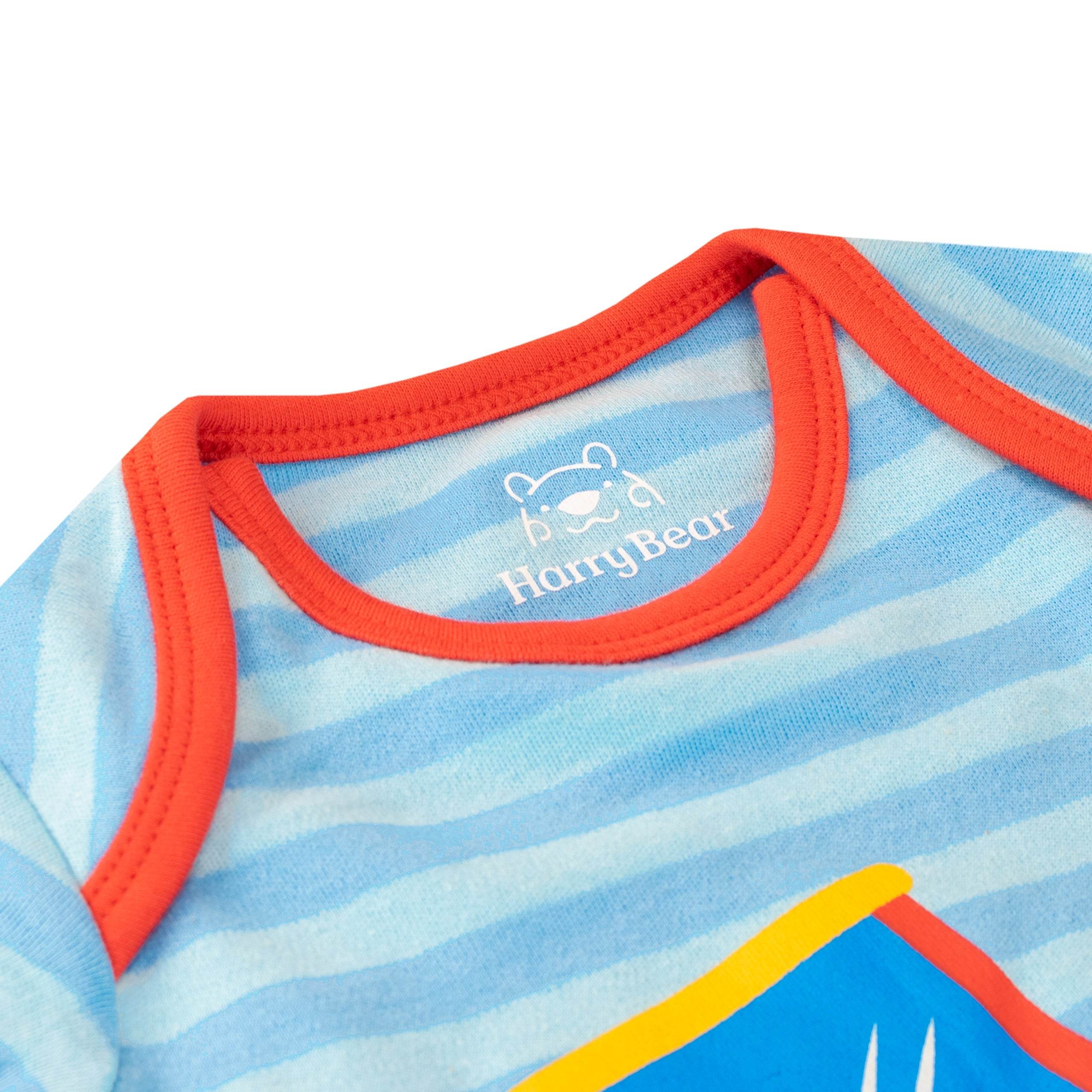 Harry Bear Baby Tractor Sleepsuit - Image 3