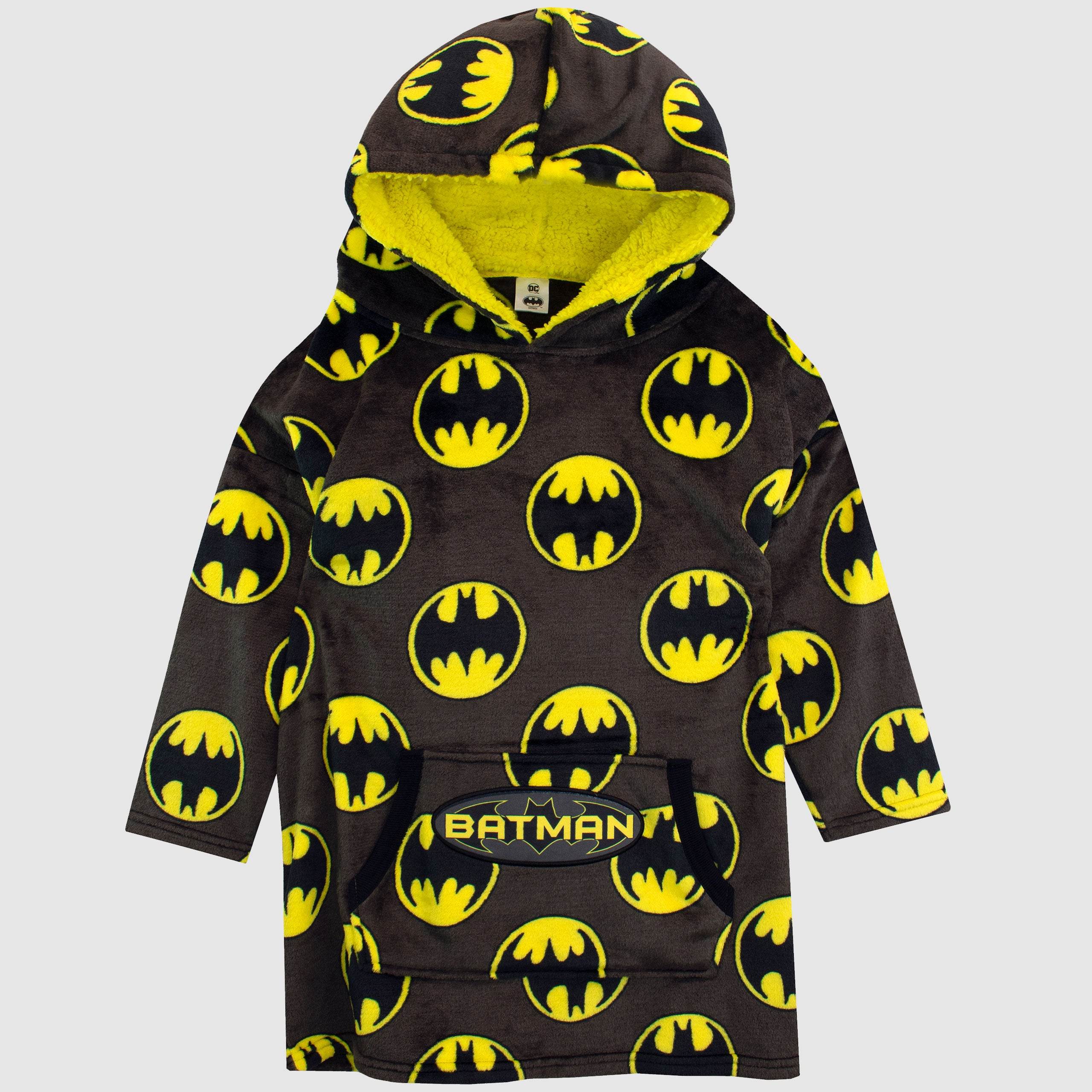 Kids Batman Fleece Hoodie Blanket - One Size - Image 6