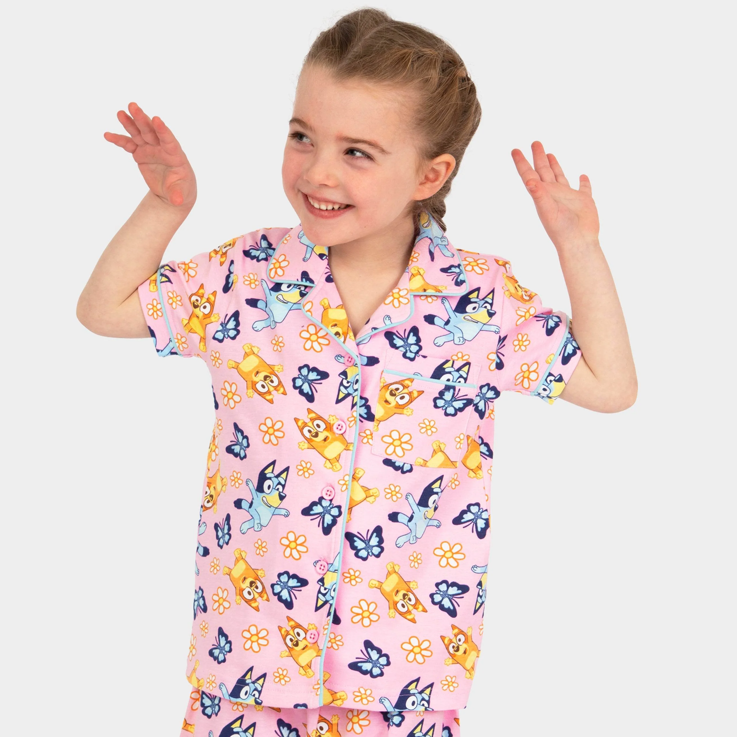 Bluey Button Up Pyjamas - Image 2
