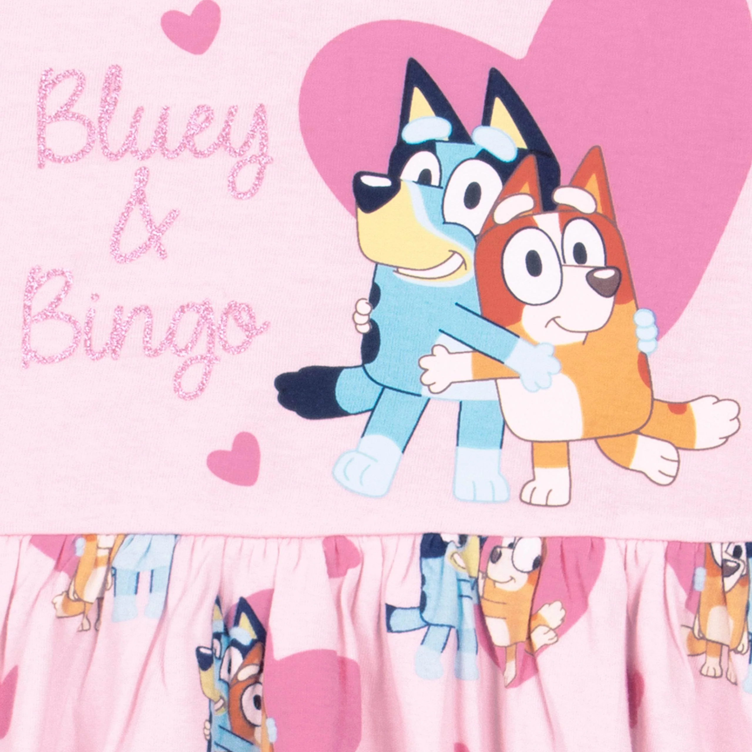 Bluey Dress - Bluey And Bingo Hearts - Image 8