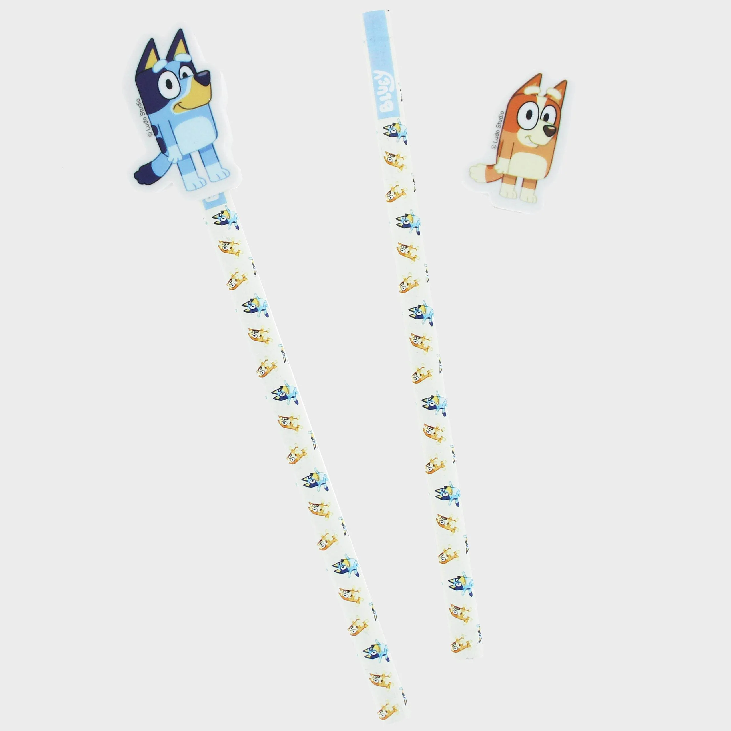 Bluey Pencil & Eraser Set - Image 3