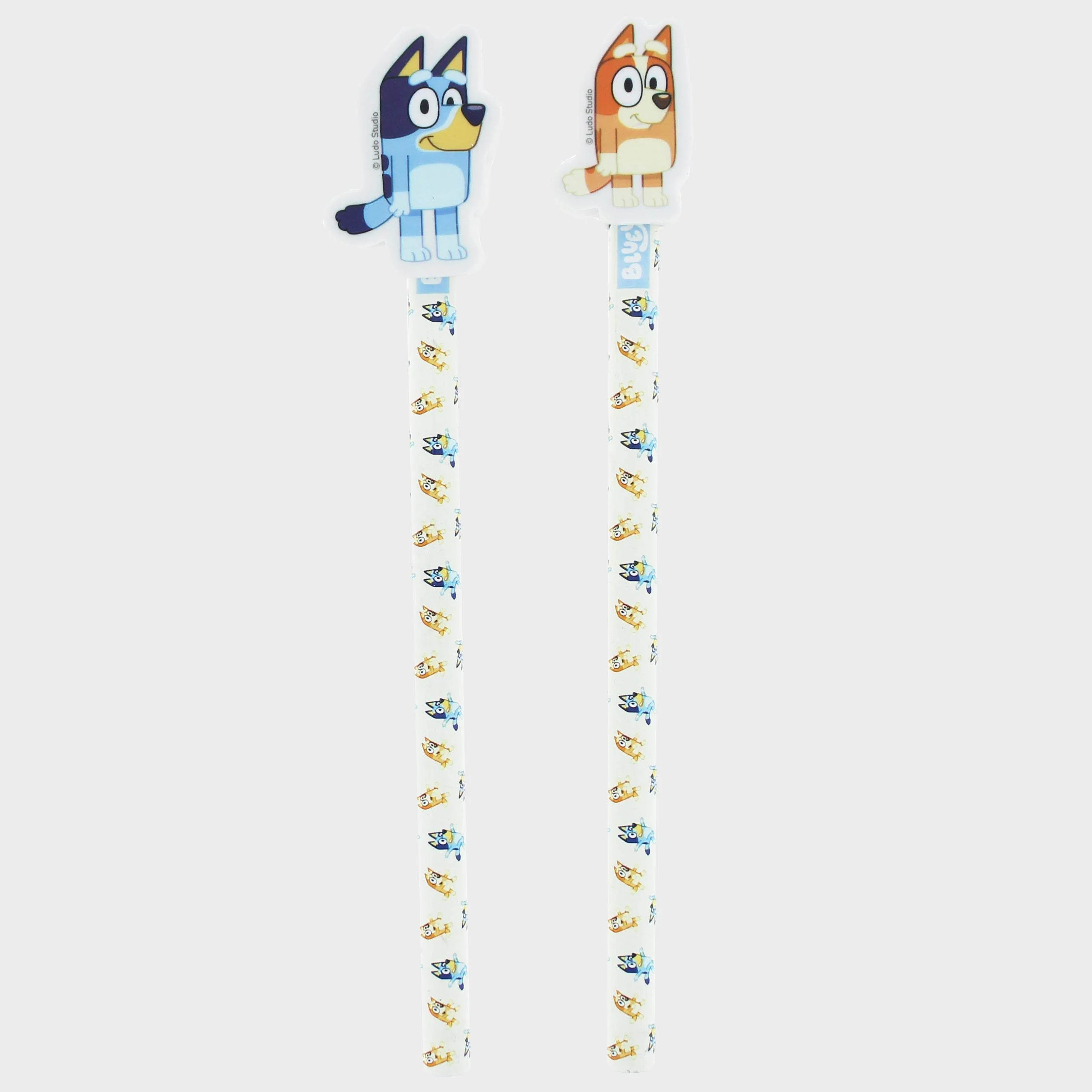 Bluey Pencil & Eraser Set - Image 4