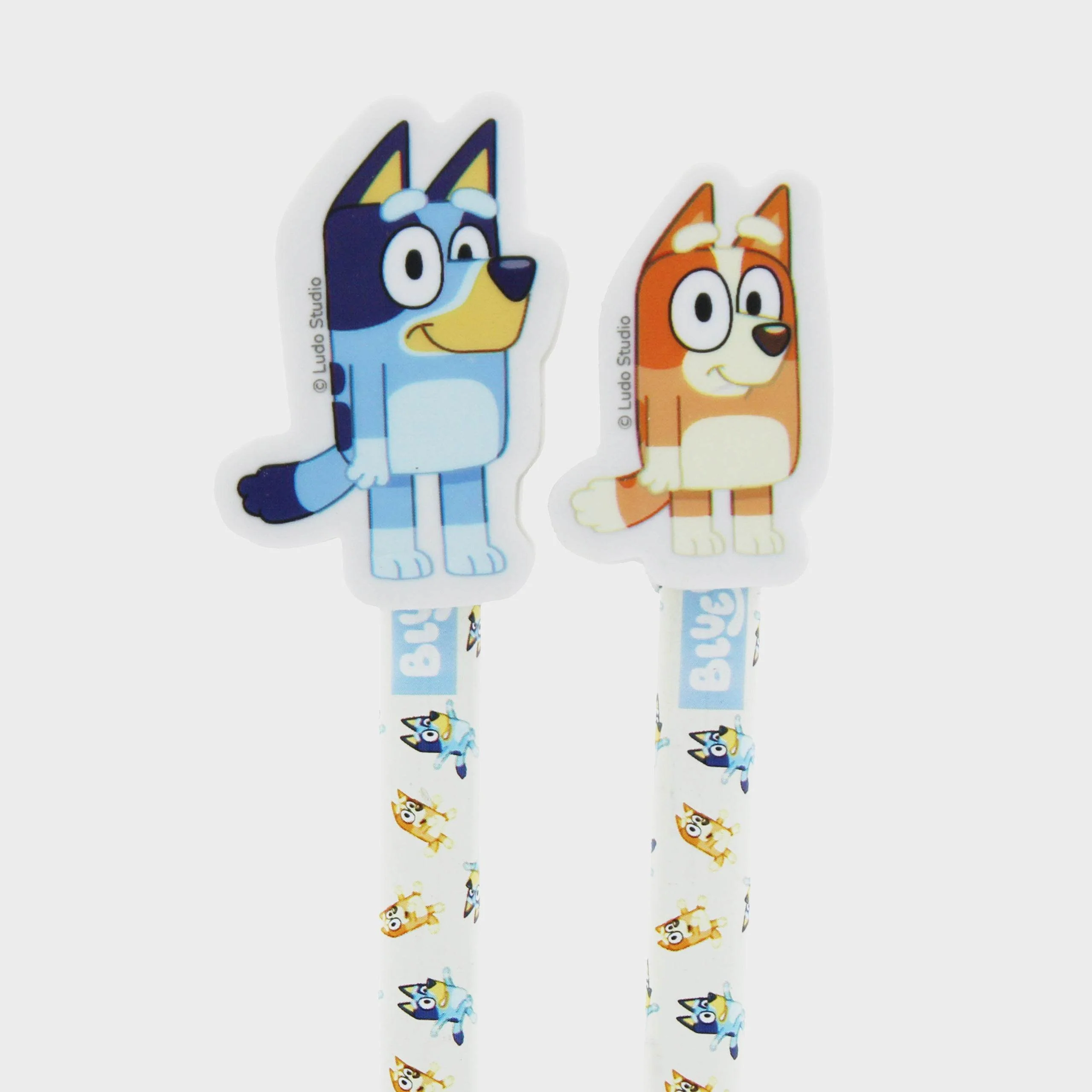 Bluey Pencil & Eraser Set - Image 5