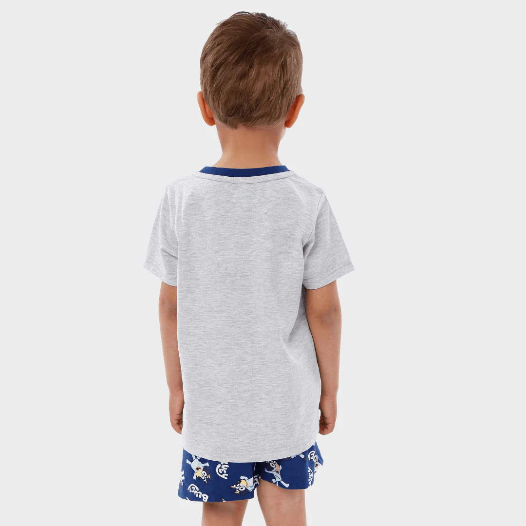 Bluey Short Pyjamas - Blue - Image 5