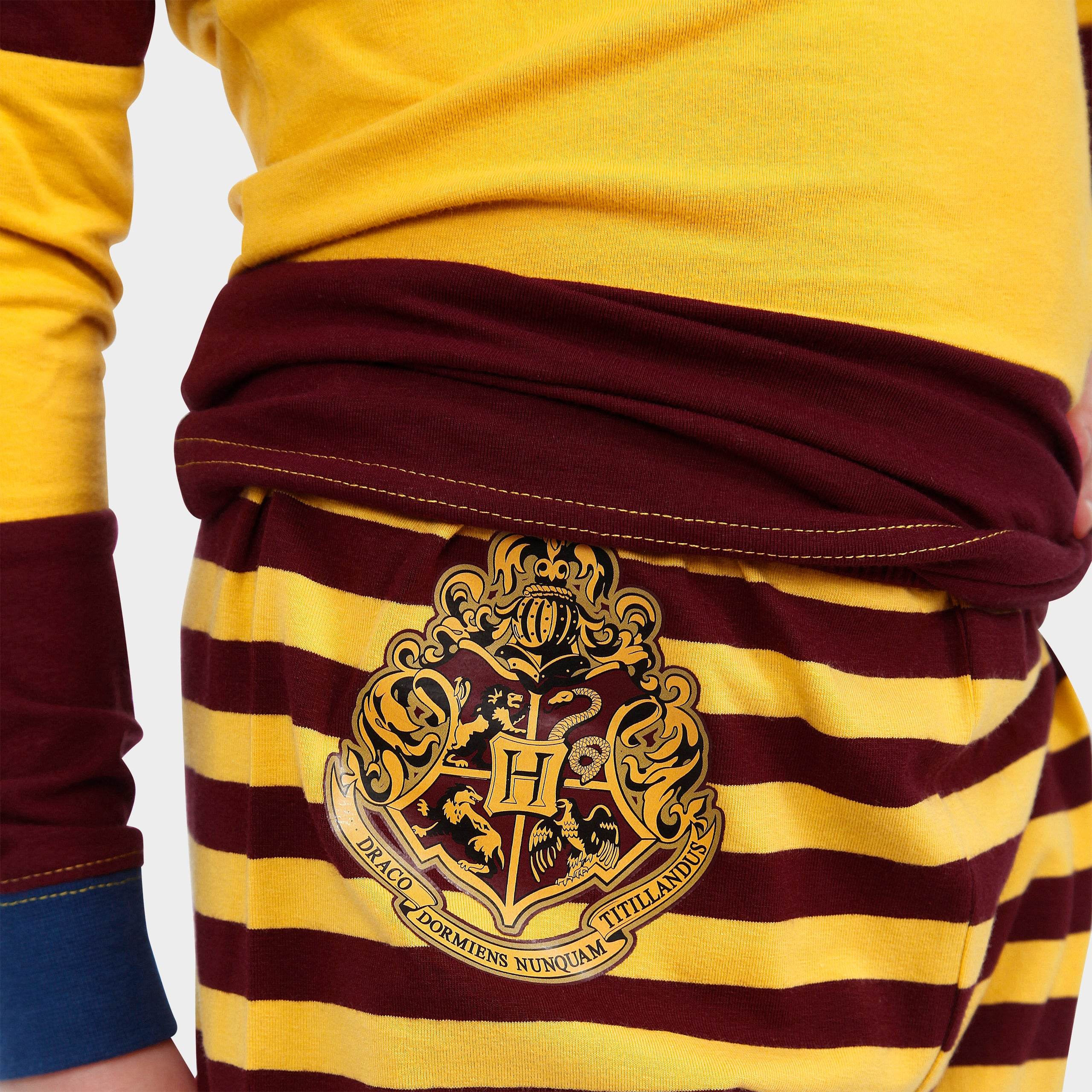 Girls Harry Potter Snuggle Fit Pyjamas - Gryffindor - Image 4