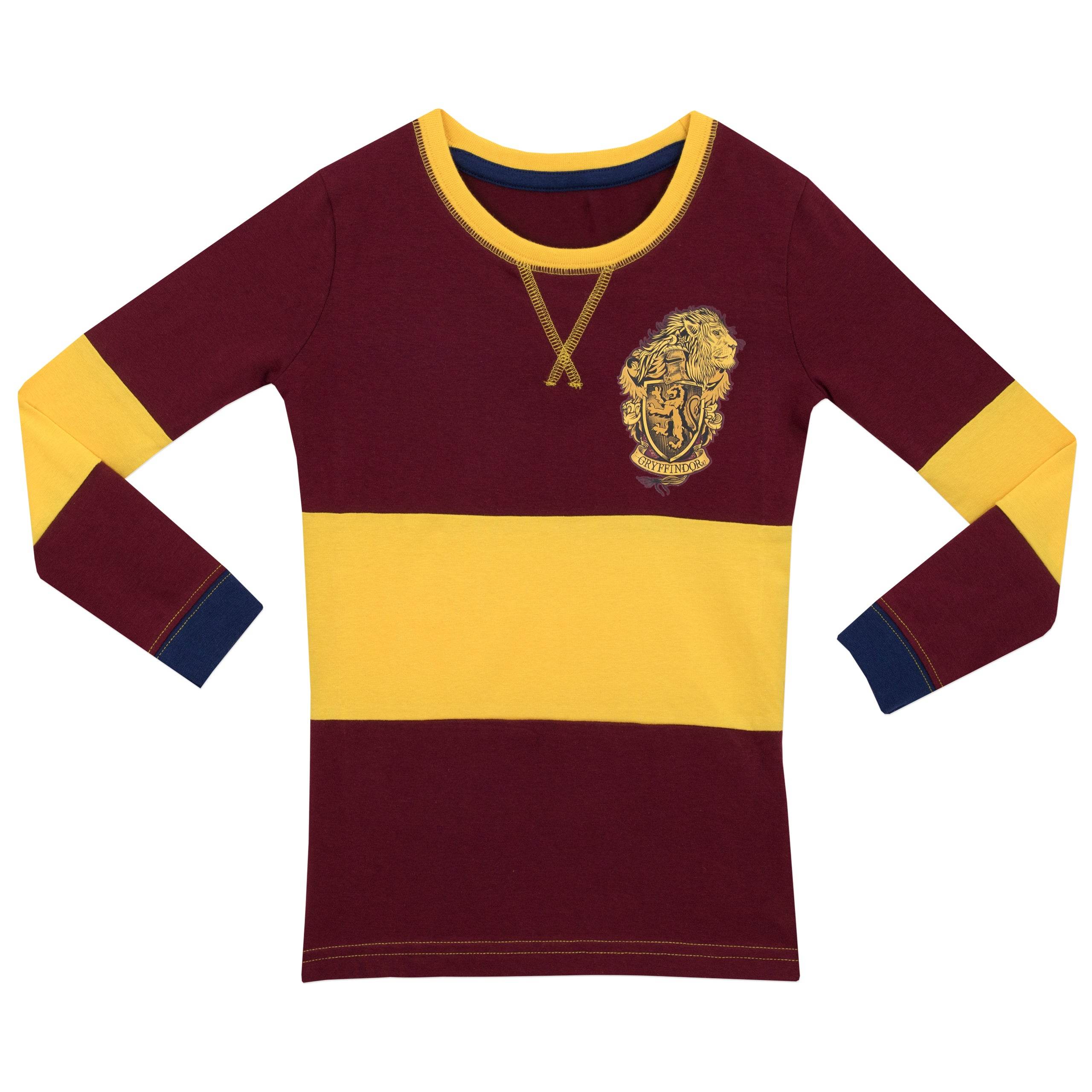 Girls Harry Potter Snuggle Fit Pyjamas - Gryffindor - Image 6