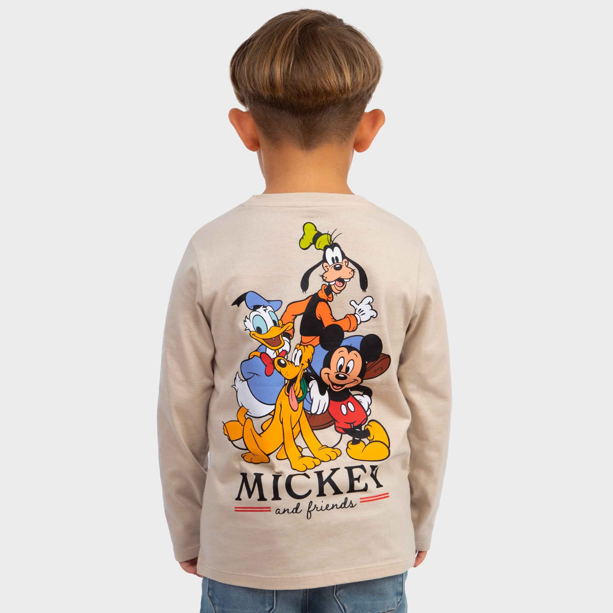 Boys Mickey Mouse Long Sleeve T-shirt - Image 4