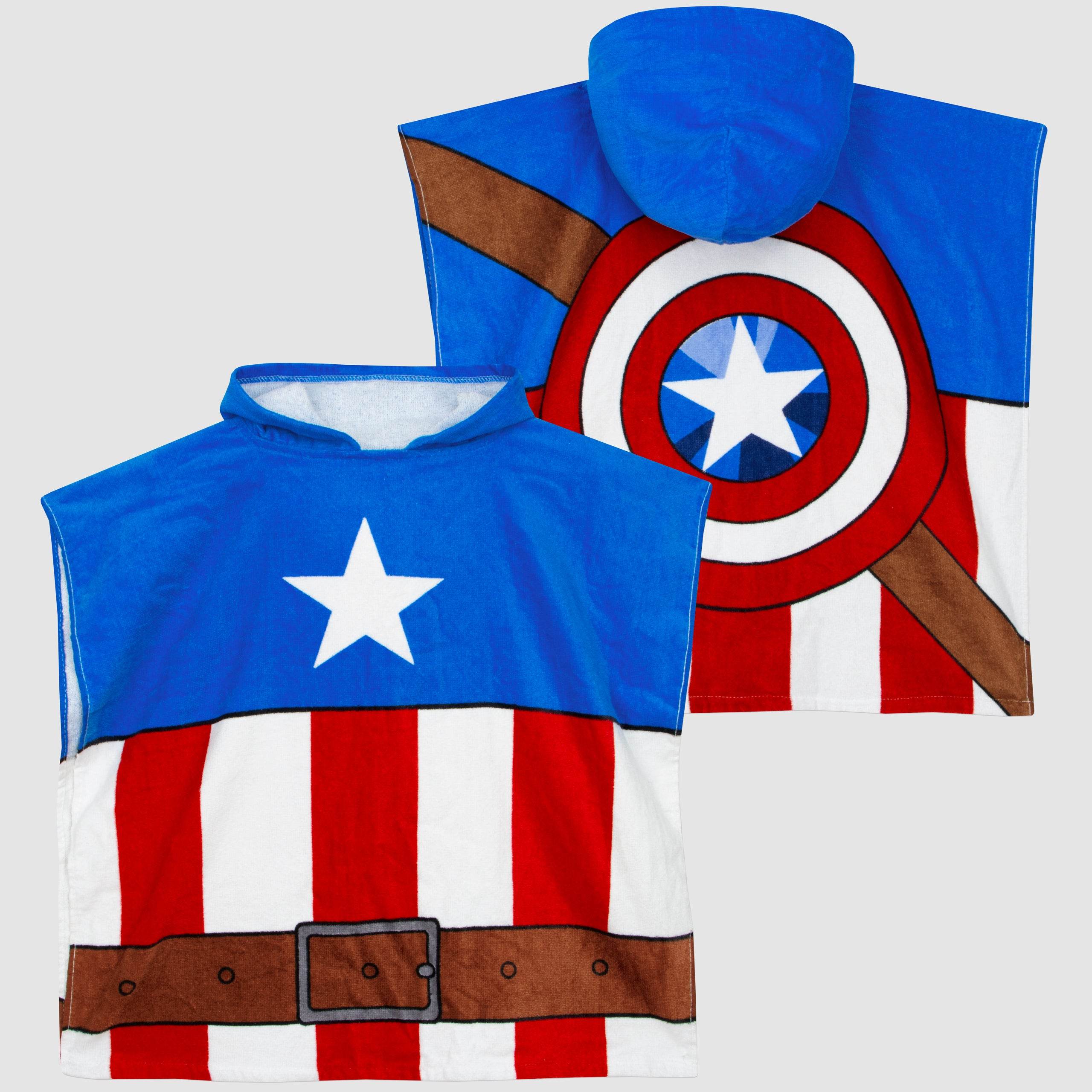 Captain America Towel Poncho - Image 6