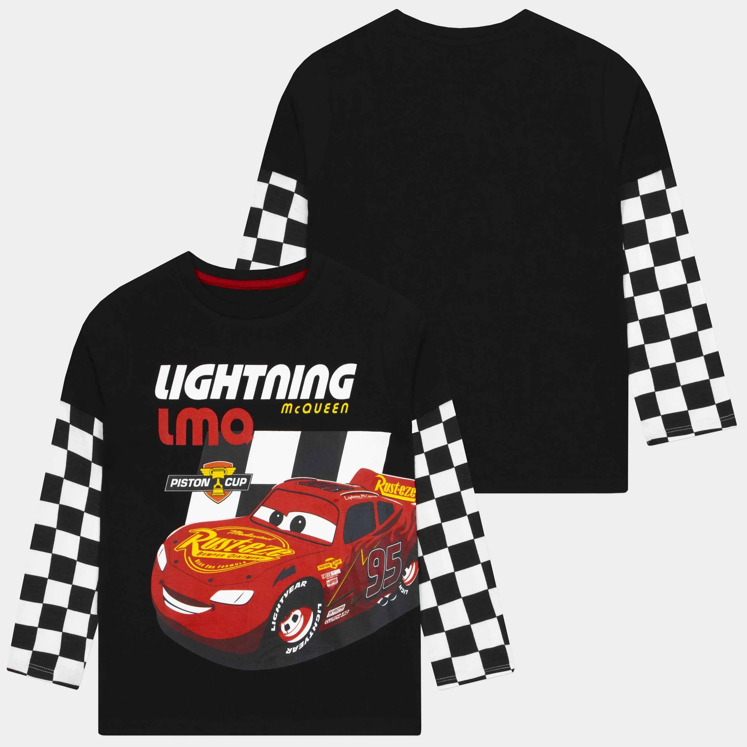 Disney Cars Long Sleeve T-Shirt - Lightning McQueen - Image 6