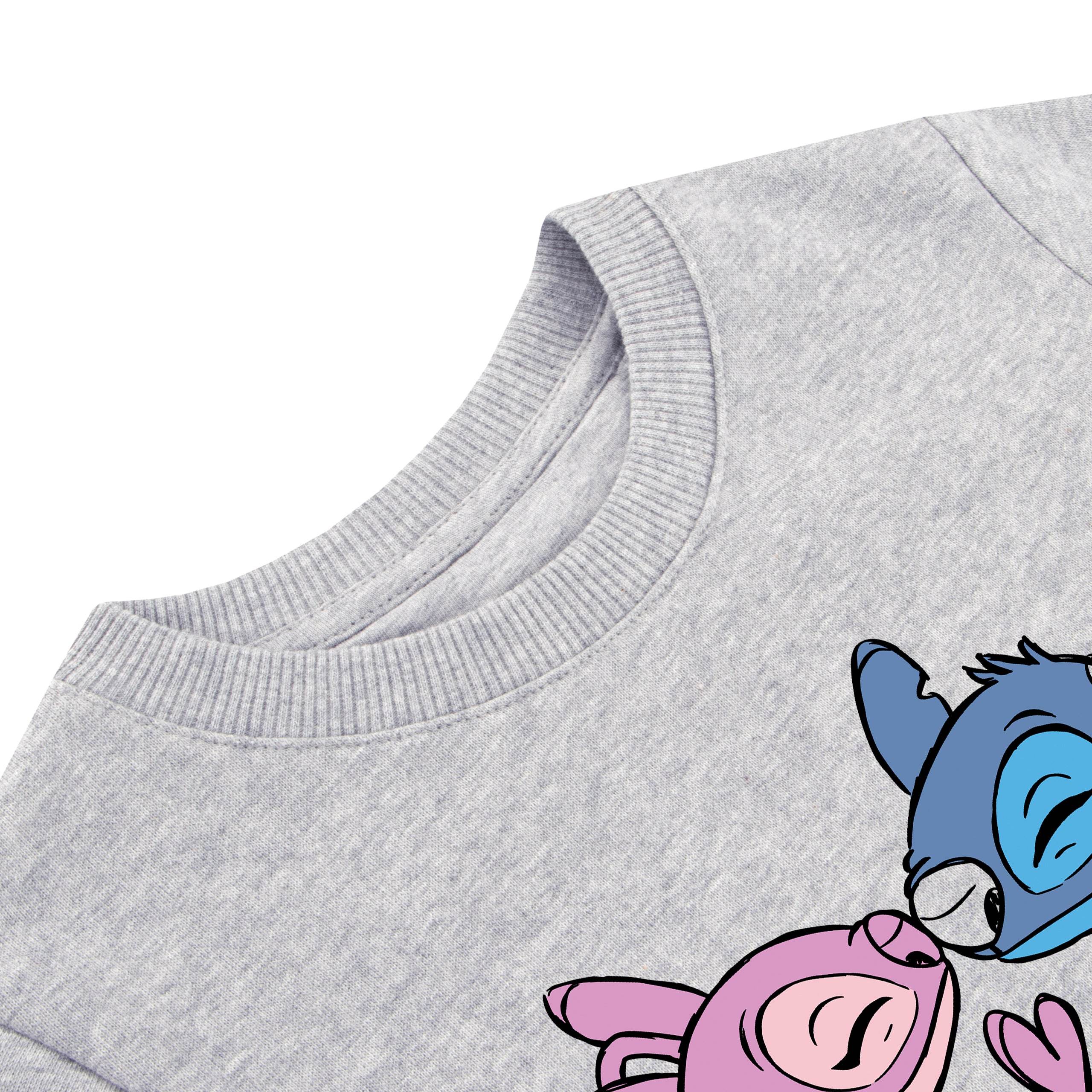 Disney Lilo And Stitch Sweatshirt - Angel And Stitch - Image 5