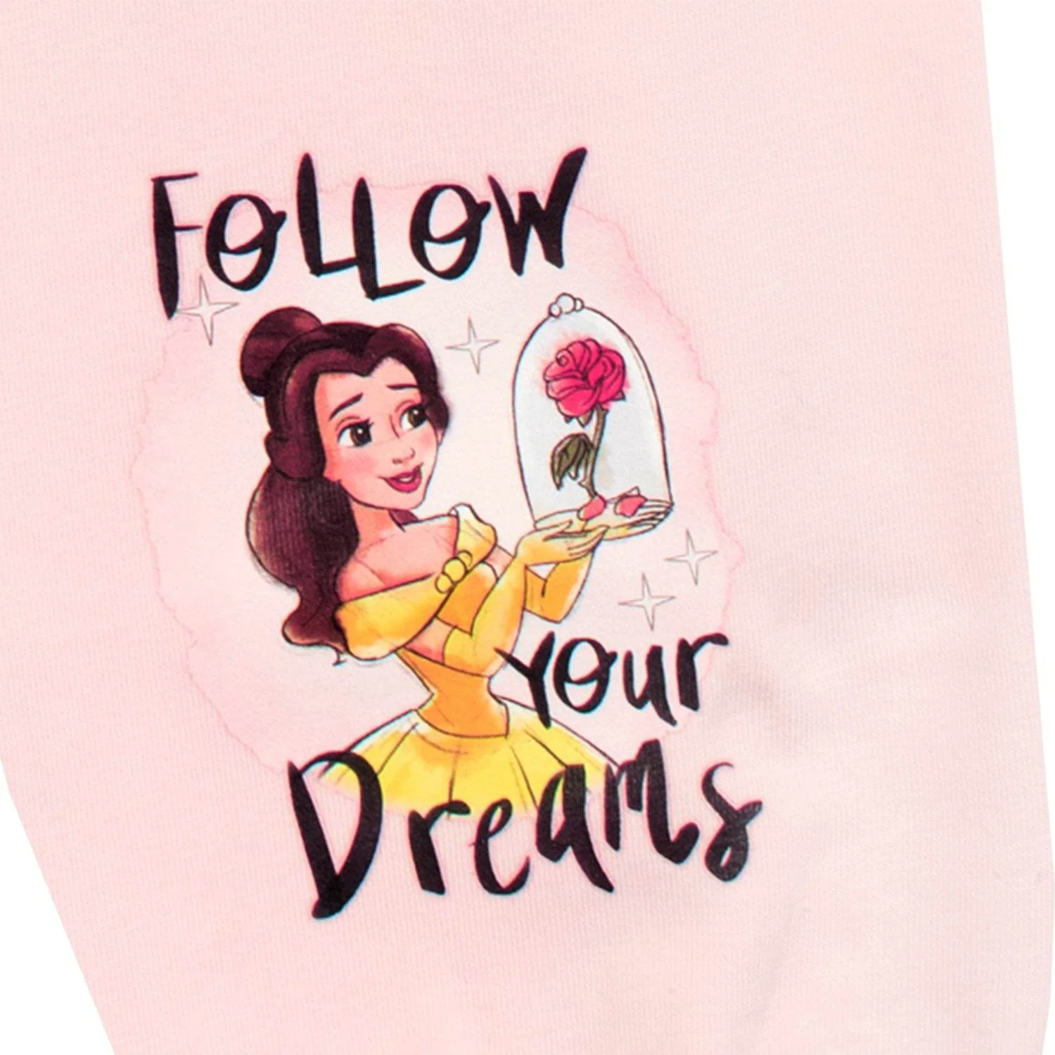 Girls Disney Princess Pyjamas - Snuggle Fit - Image 9