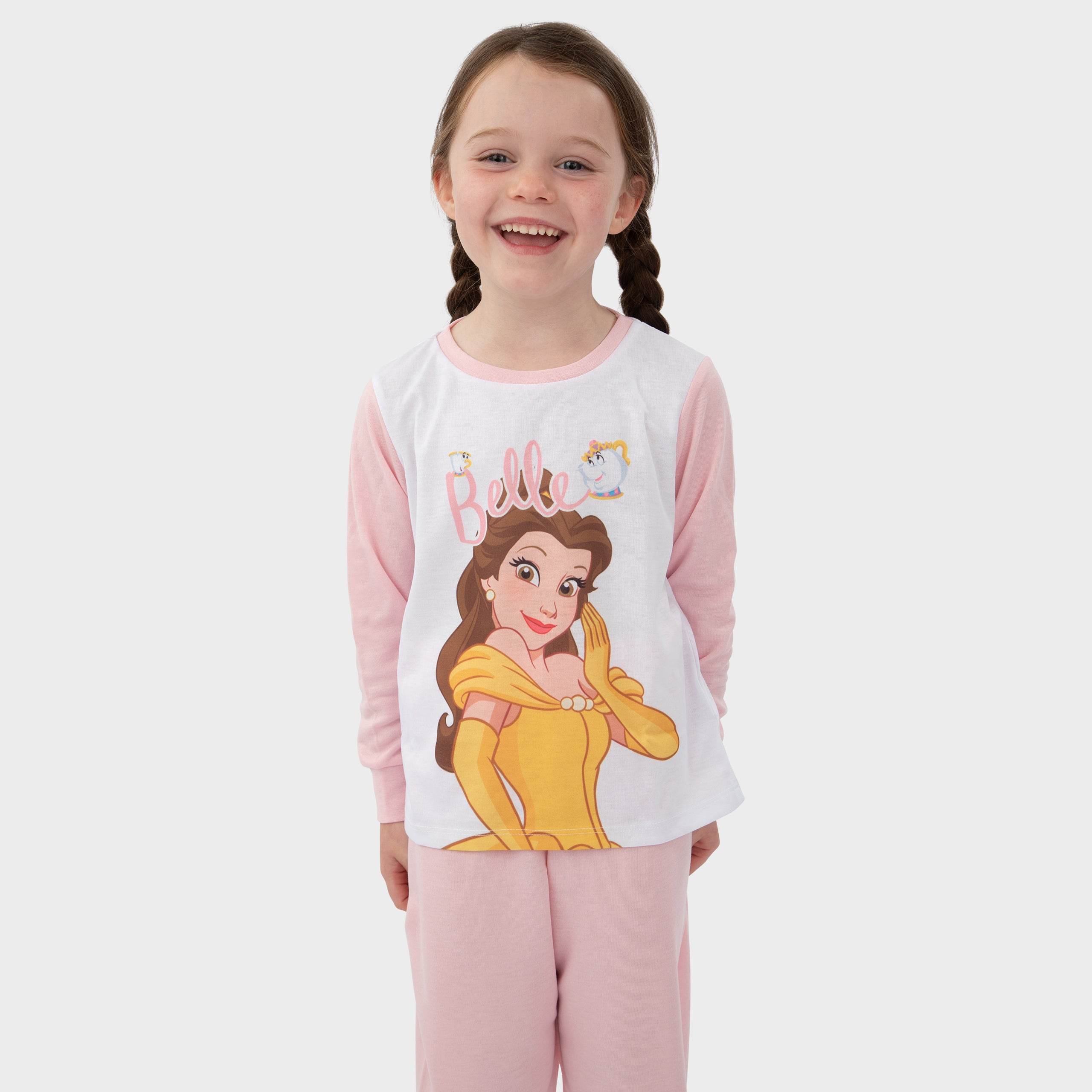 Disney Princess Pyjamas 2 Pack - Ariel and Belle - Image 7