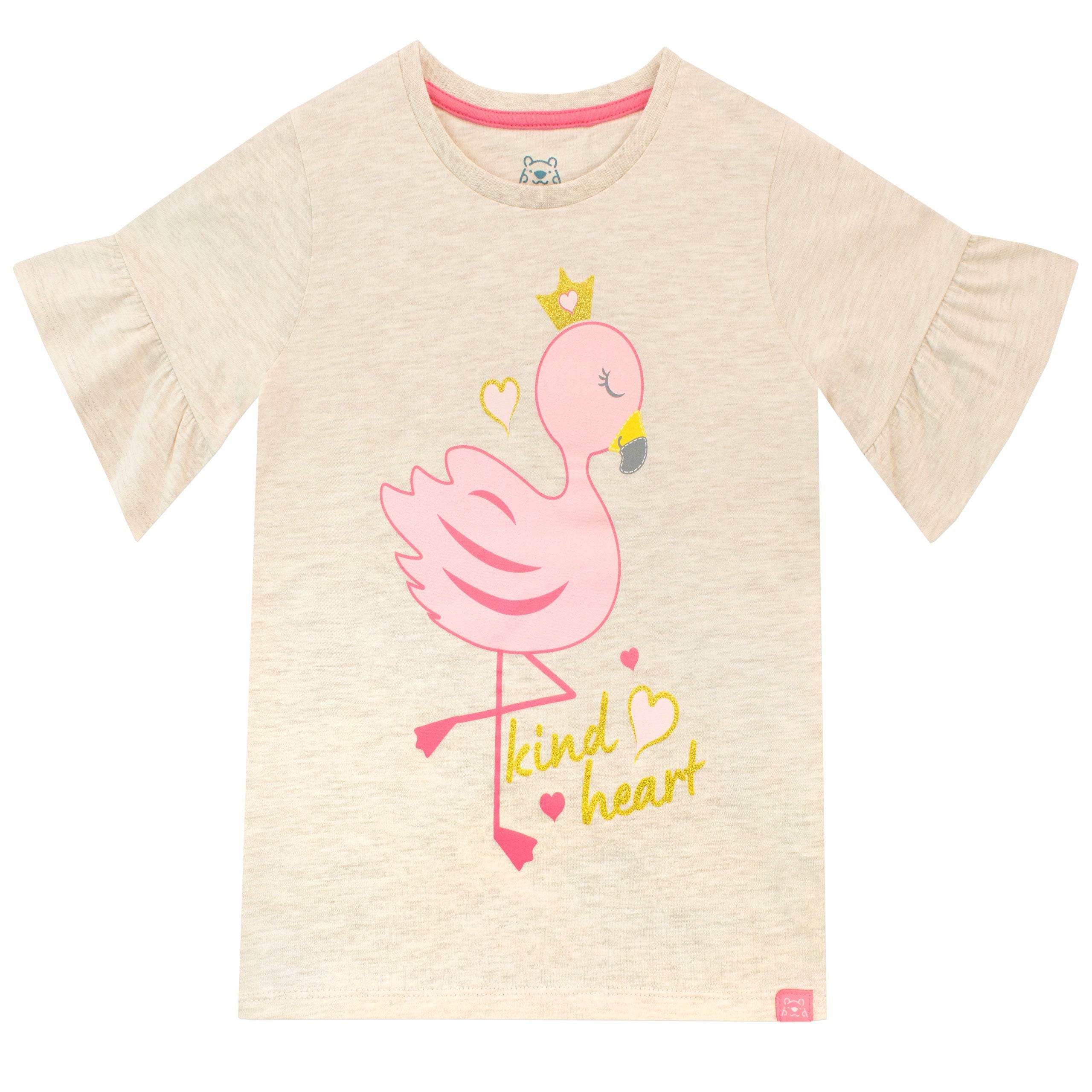 Harry Bear Flamingo Kind Heart T-Shirt - Image 2
