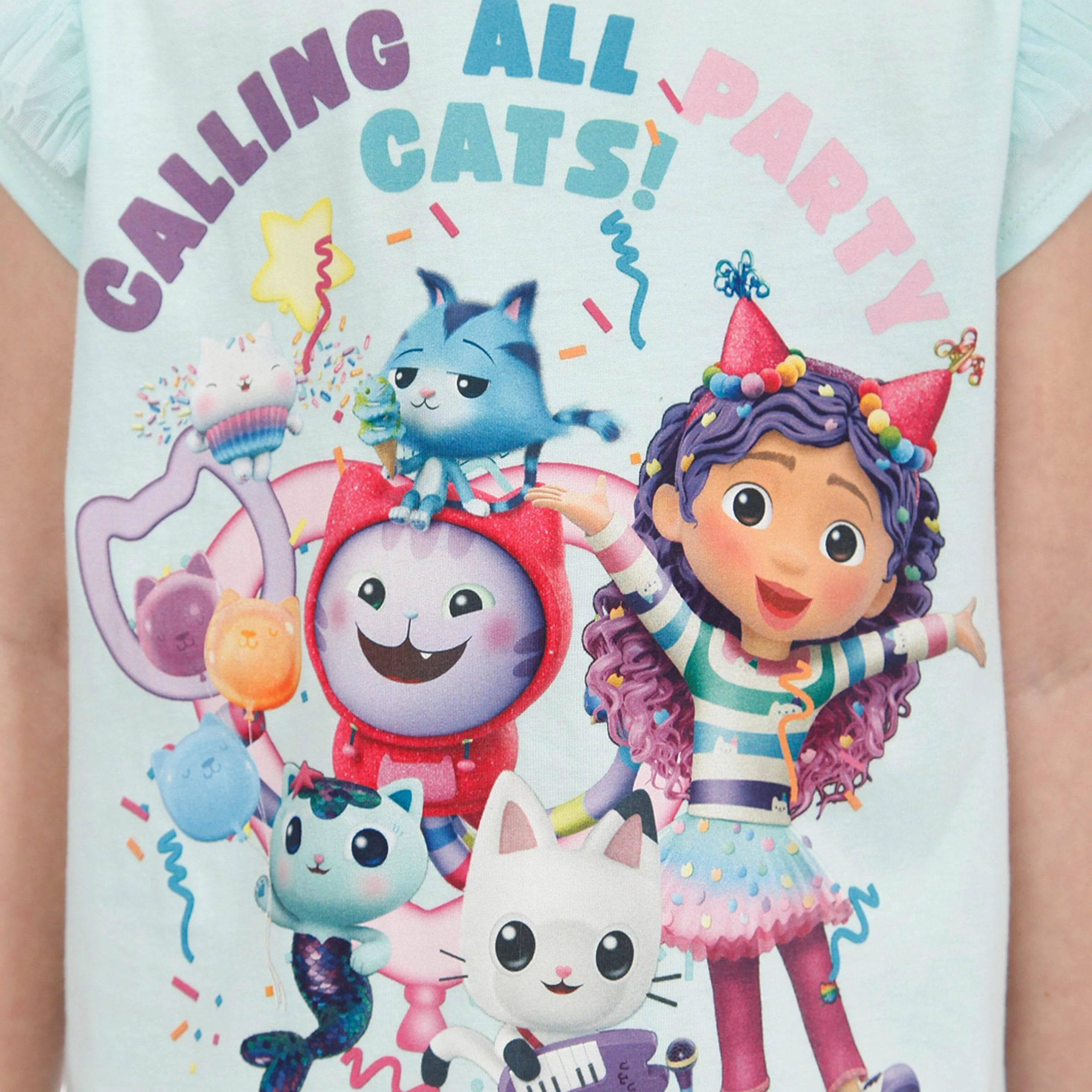 Gabbys Dollhouse T-Shirt - Frill Sleeves - Image 2