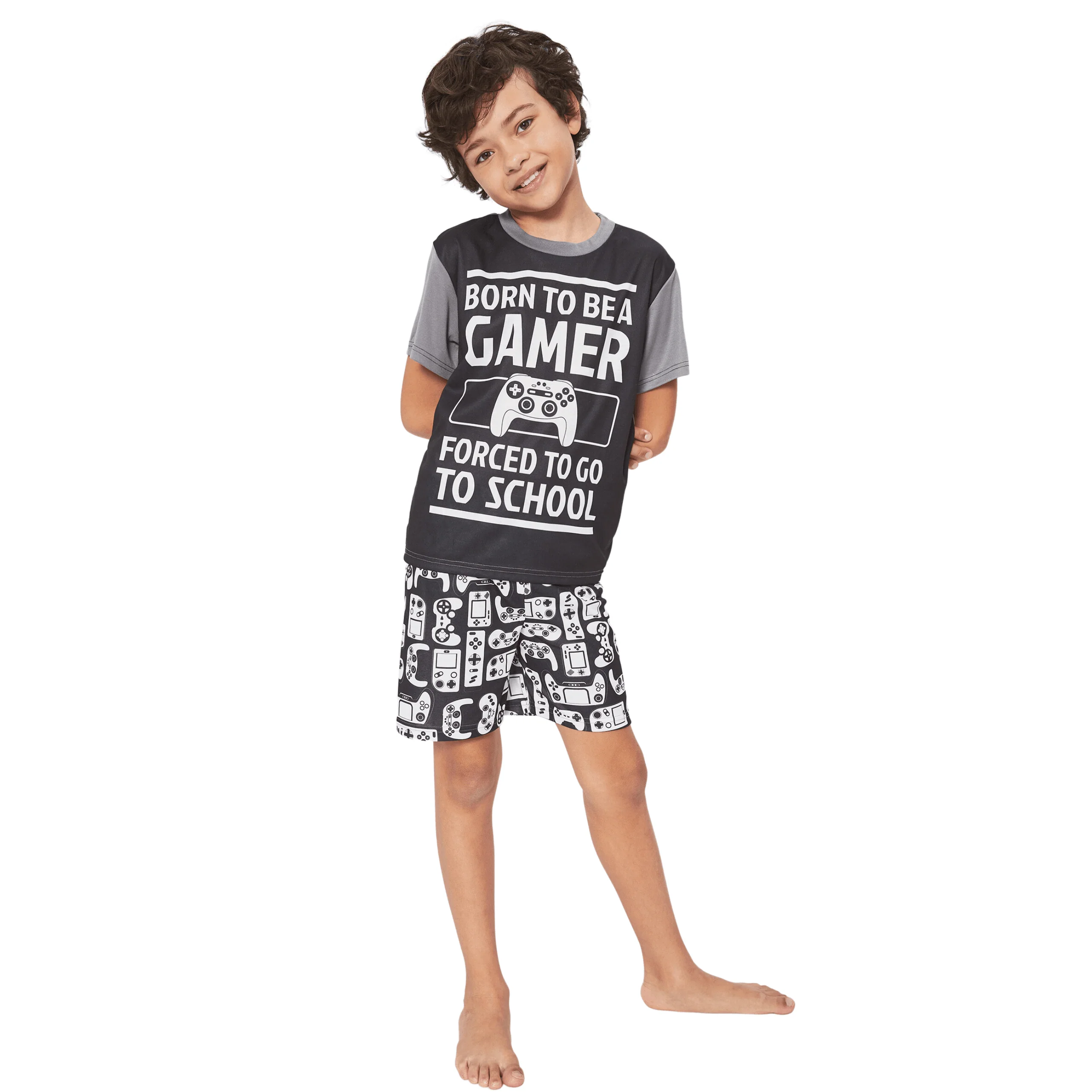 Harry Bear Gamer Short Pyjama Set