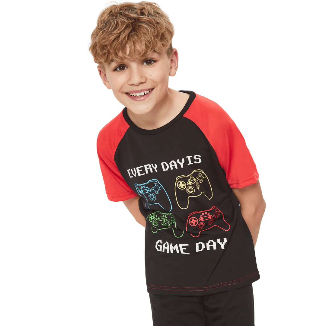 Harry Bear Gaming Short Sleeve Pyjamas - Image 2