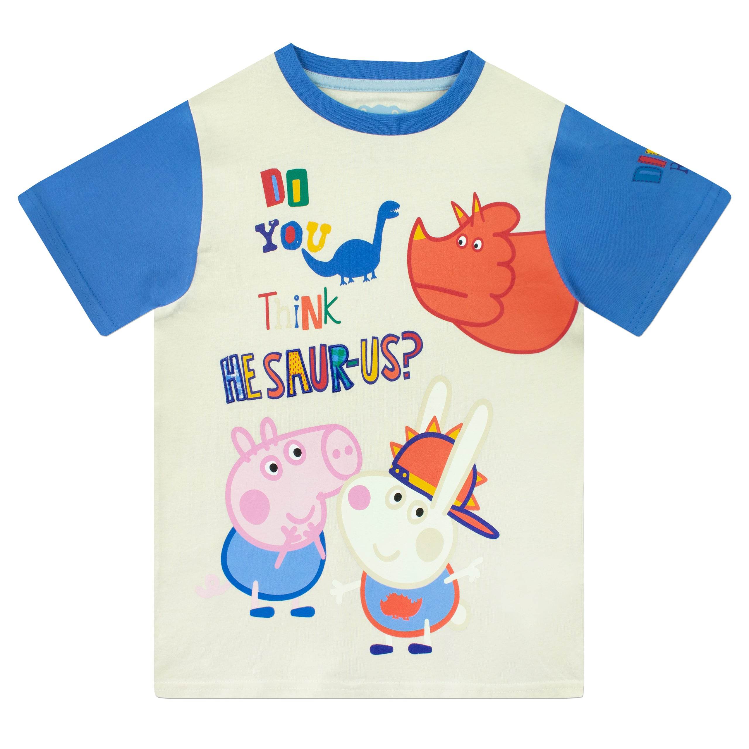 George Pig Dino Short Pyjama Set - Image 2
