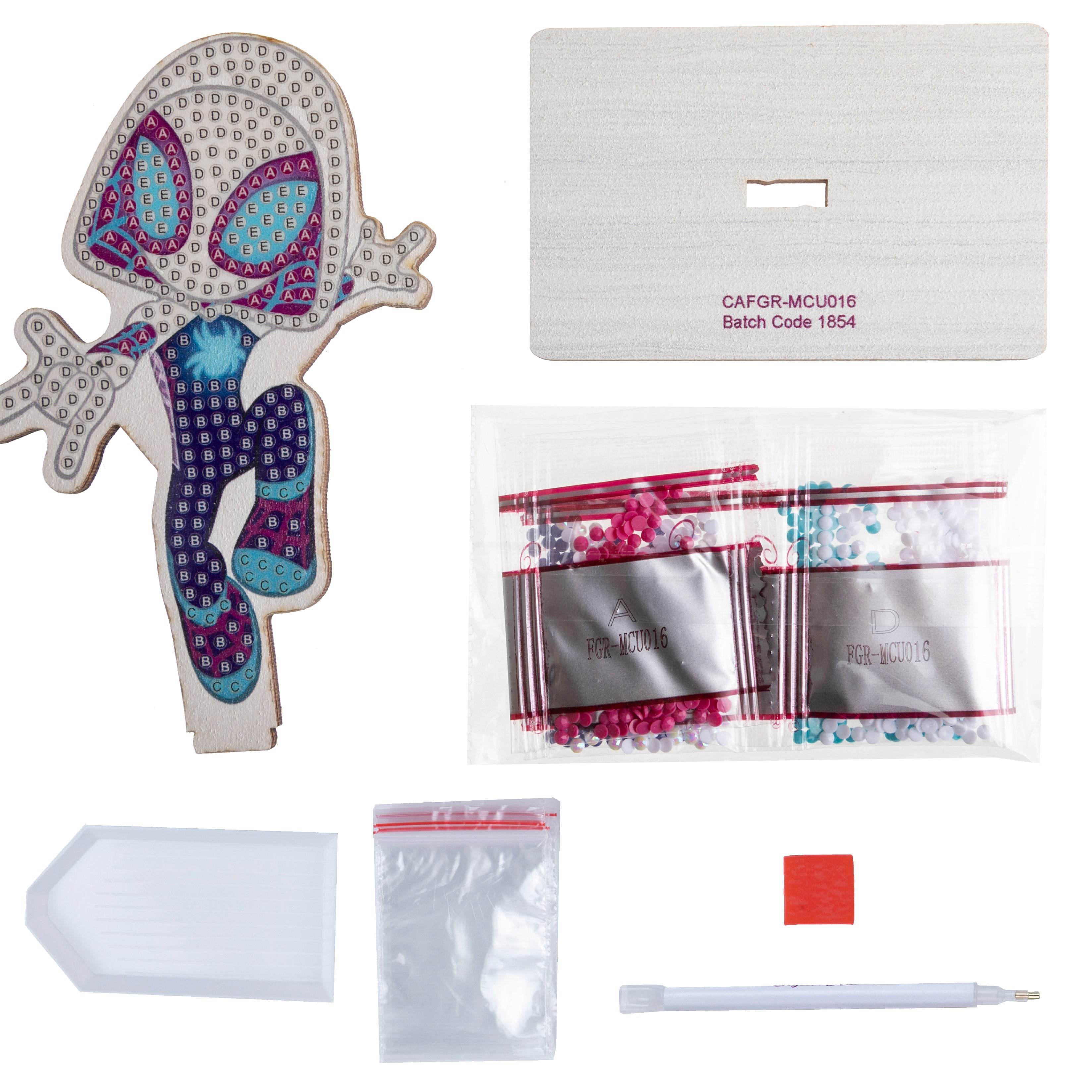 Ghost Spider Marvel Crystal Art Buddy - Image 4