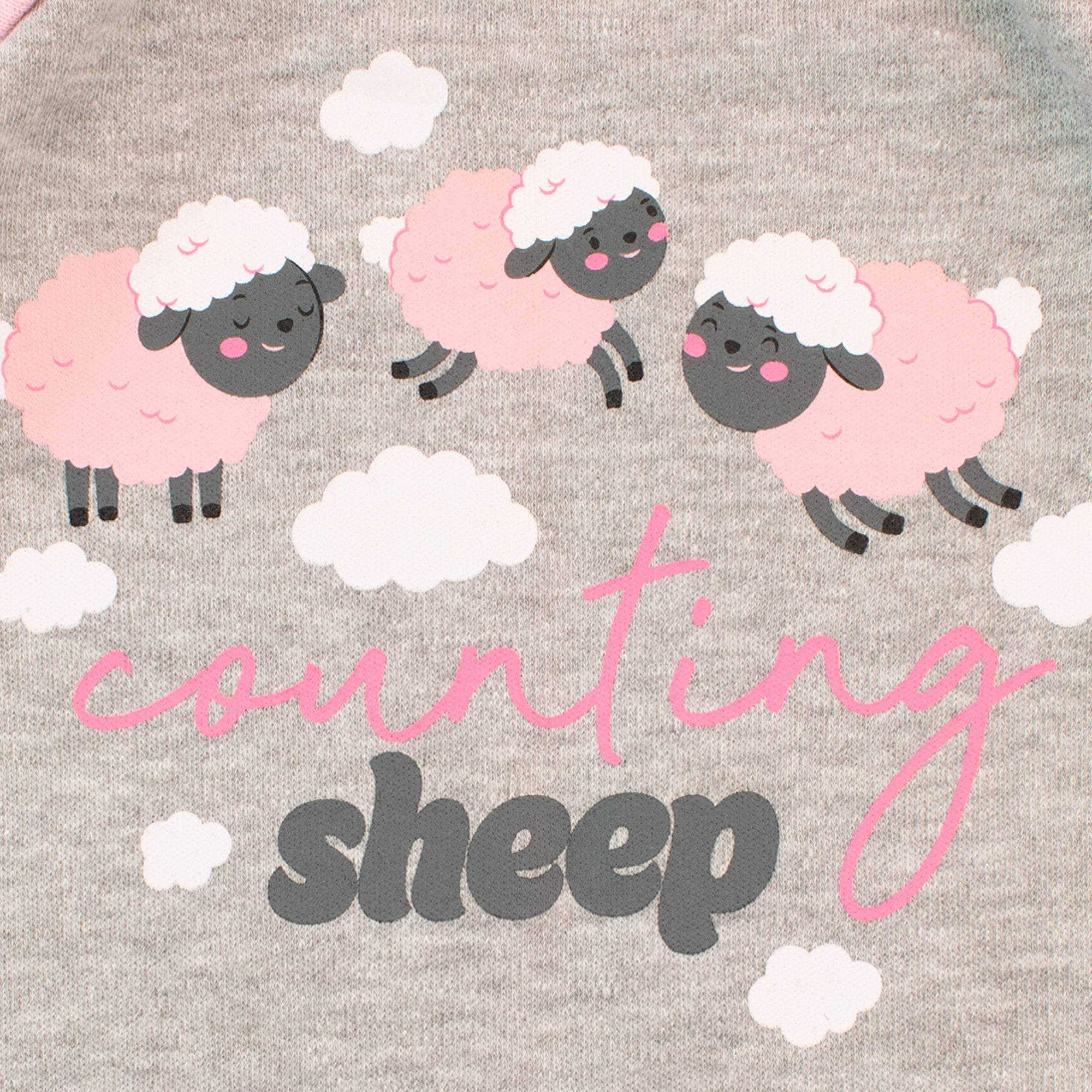 Harry Bear Girls Counting Sheep Sleepsuit - Image 3