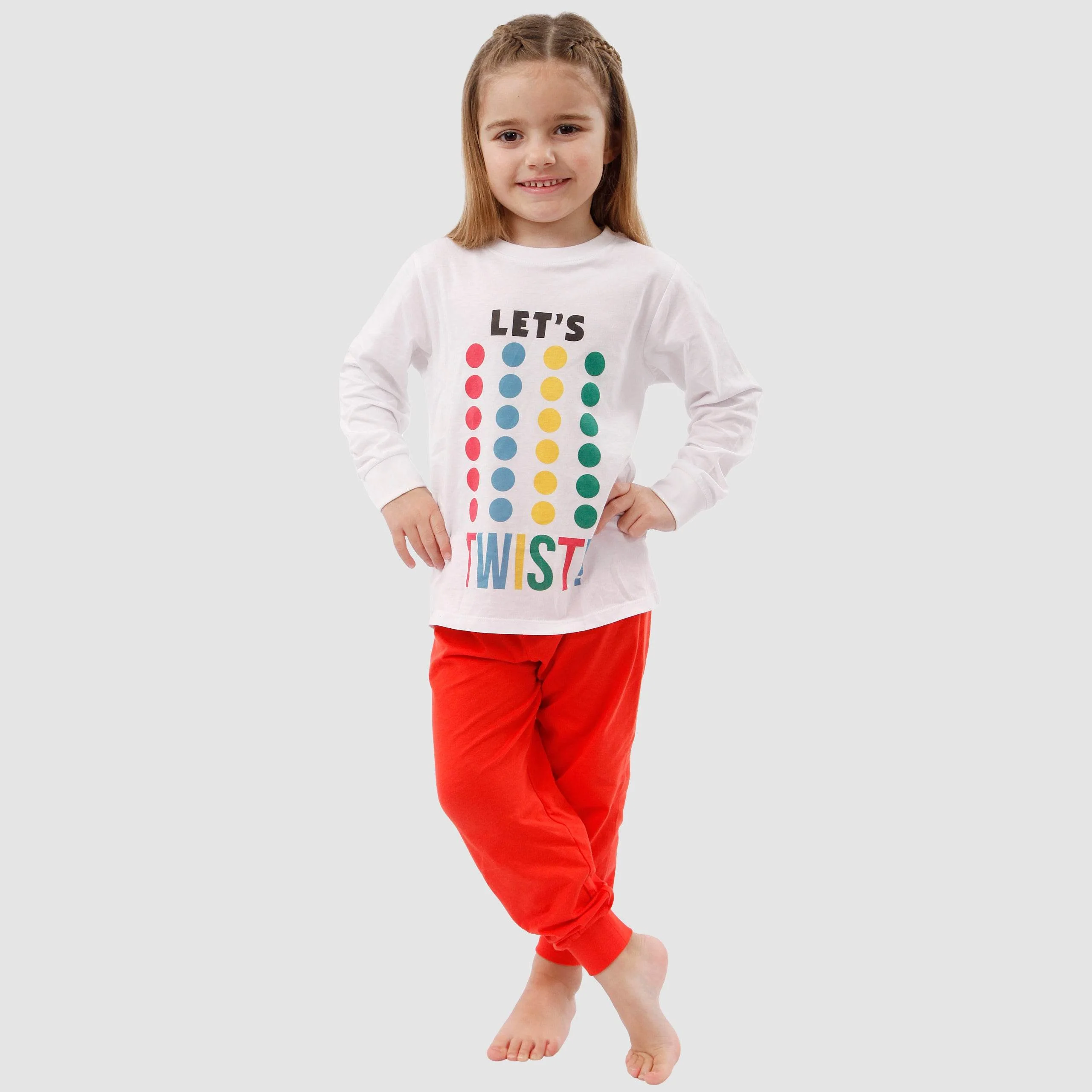 Girls Twister Pyjamas