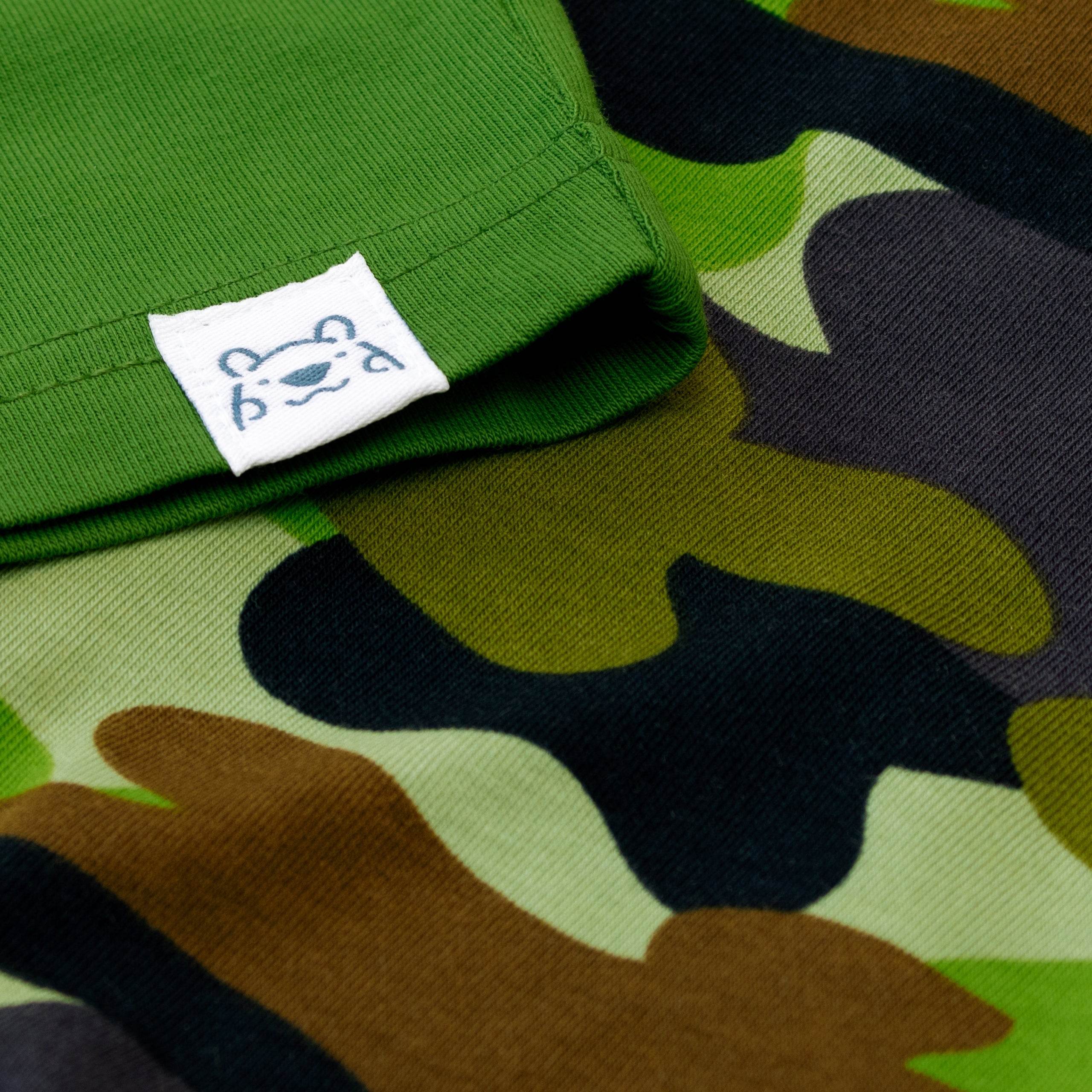 Harry Bear Green Camouflage Pyjamas - Snuggle Fit - Image 4