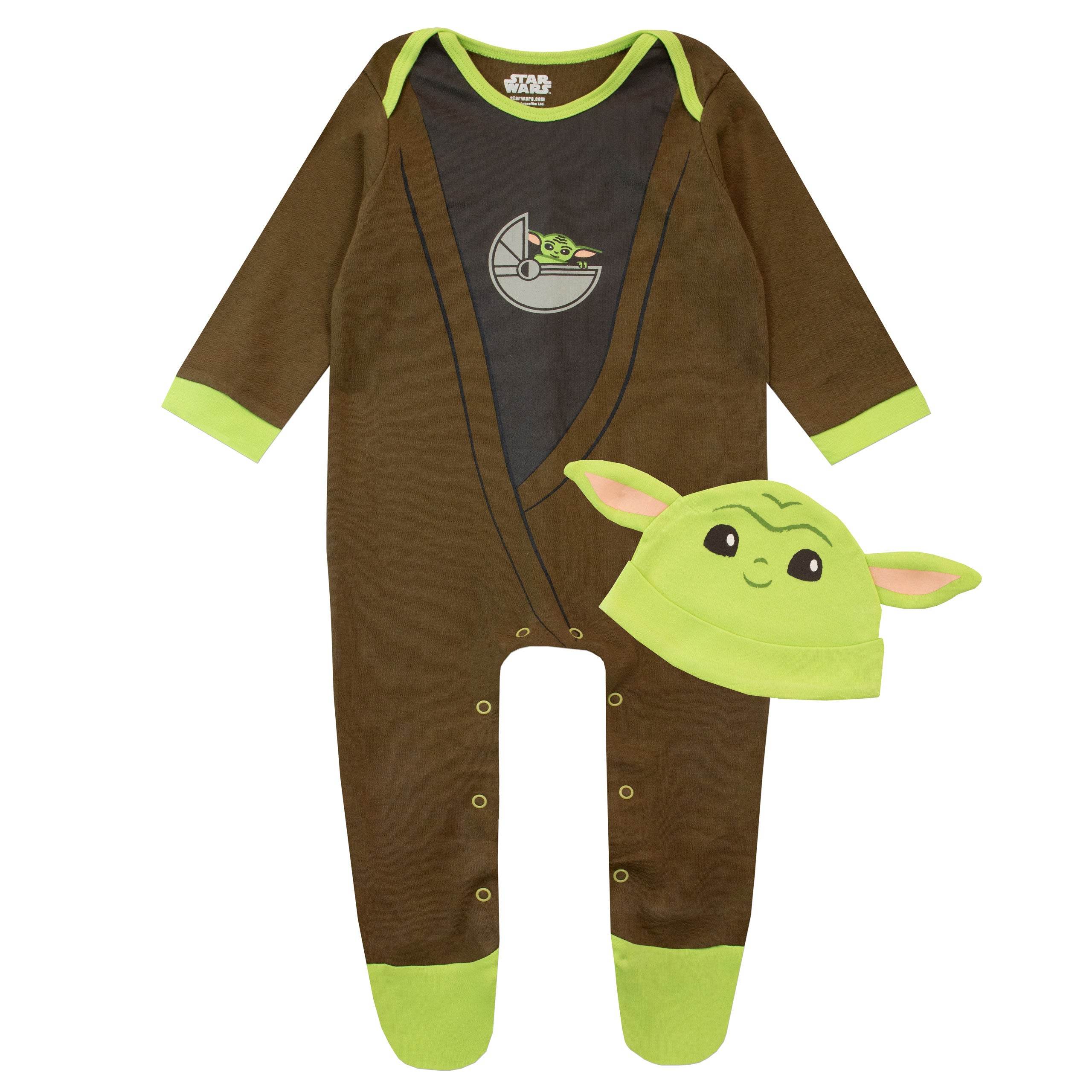 Baby Star Wars Grogu Sleepsuit - The Mandalorian - Image 3