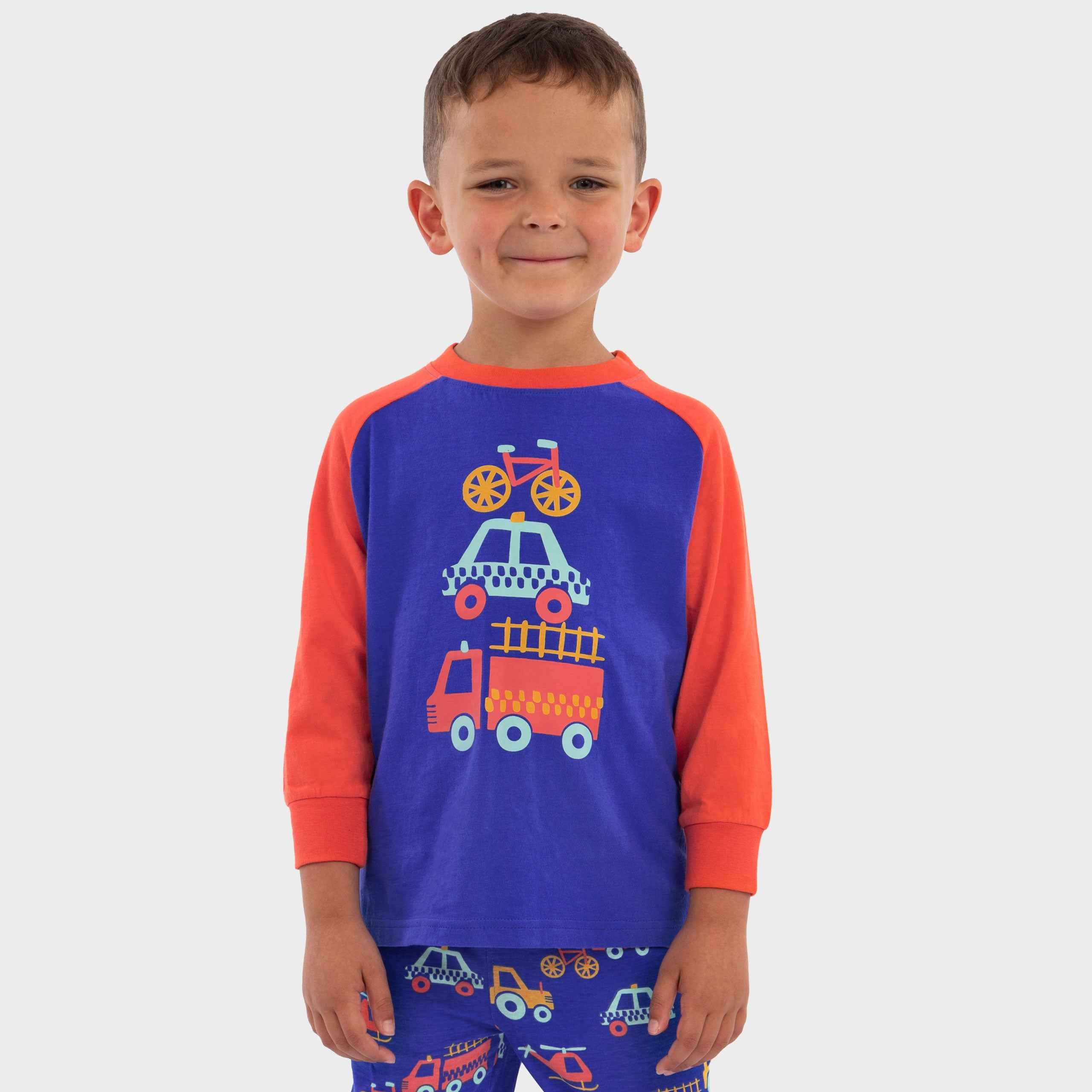 Harry Bear Transport Pyjamas - 2 Pack - Image 3