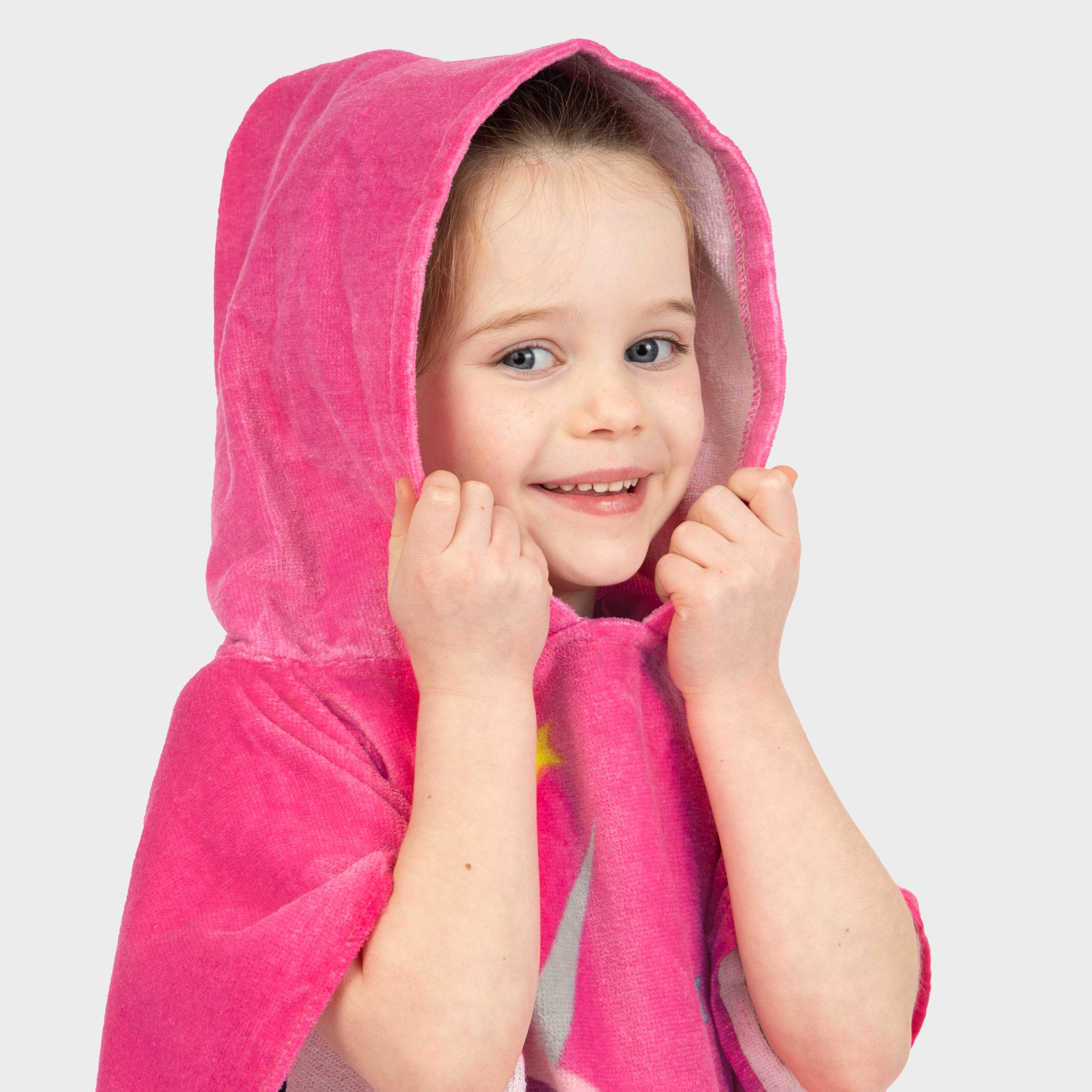 Harry Bear Unicorn Towel Poncho - Image 2