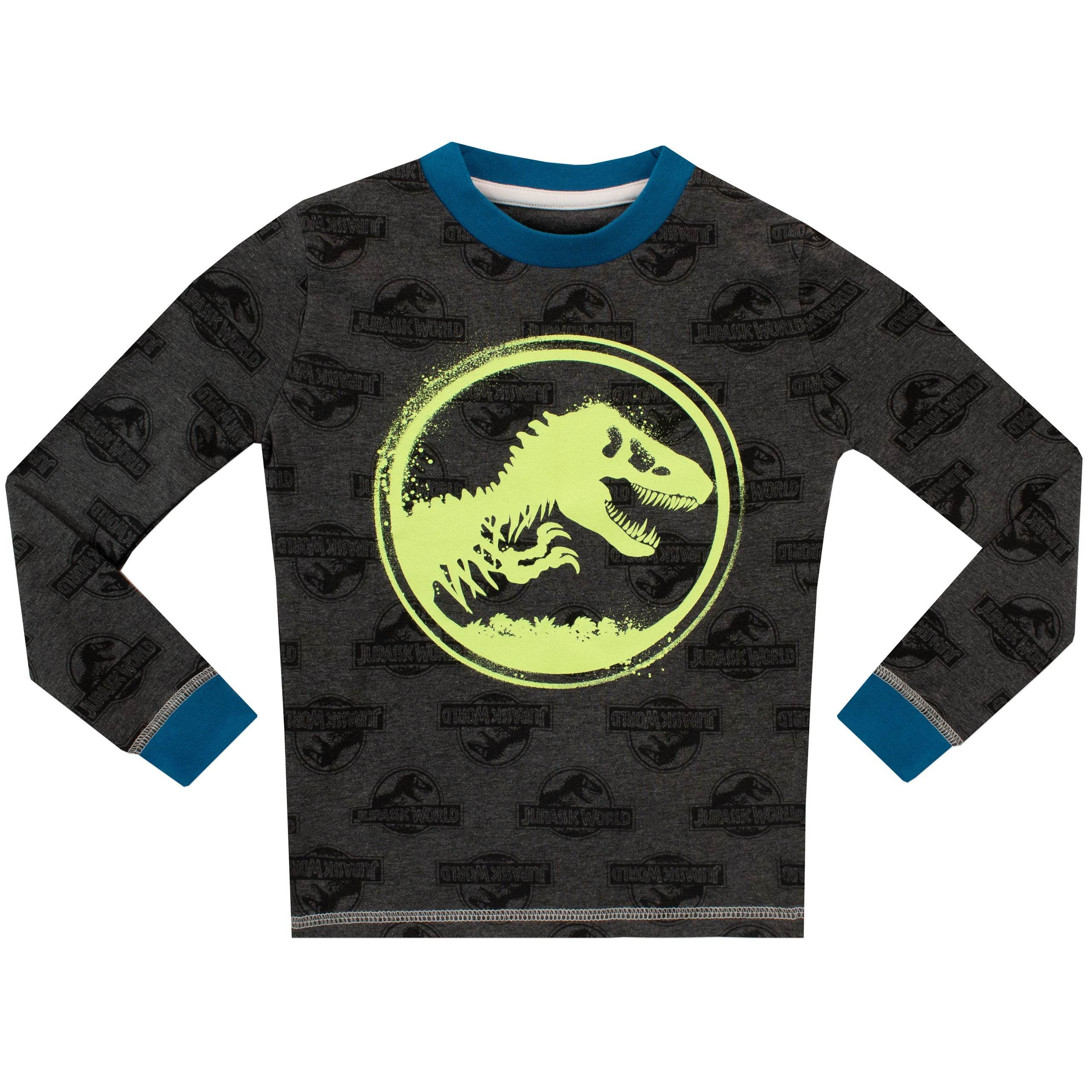 Jurassic World Snuggle Fit Pyjamas - Glow in the Dark - Image 2