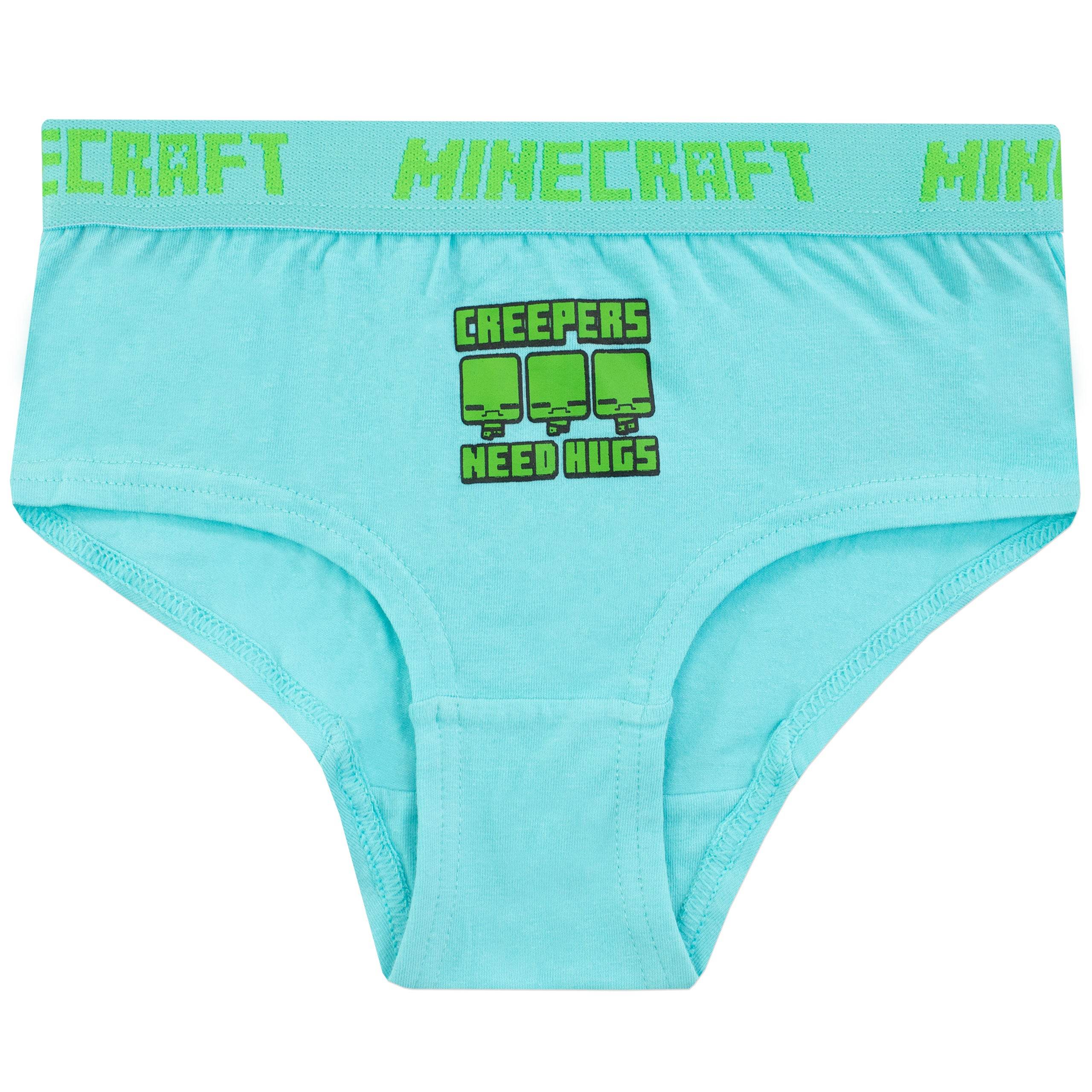 Kids Minecraft Underwear 5 Pack - Image 4