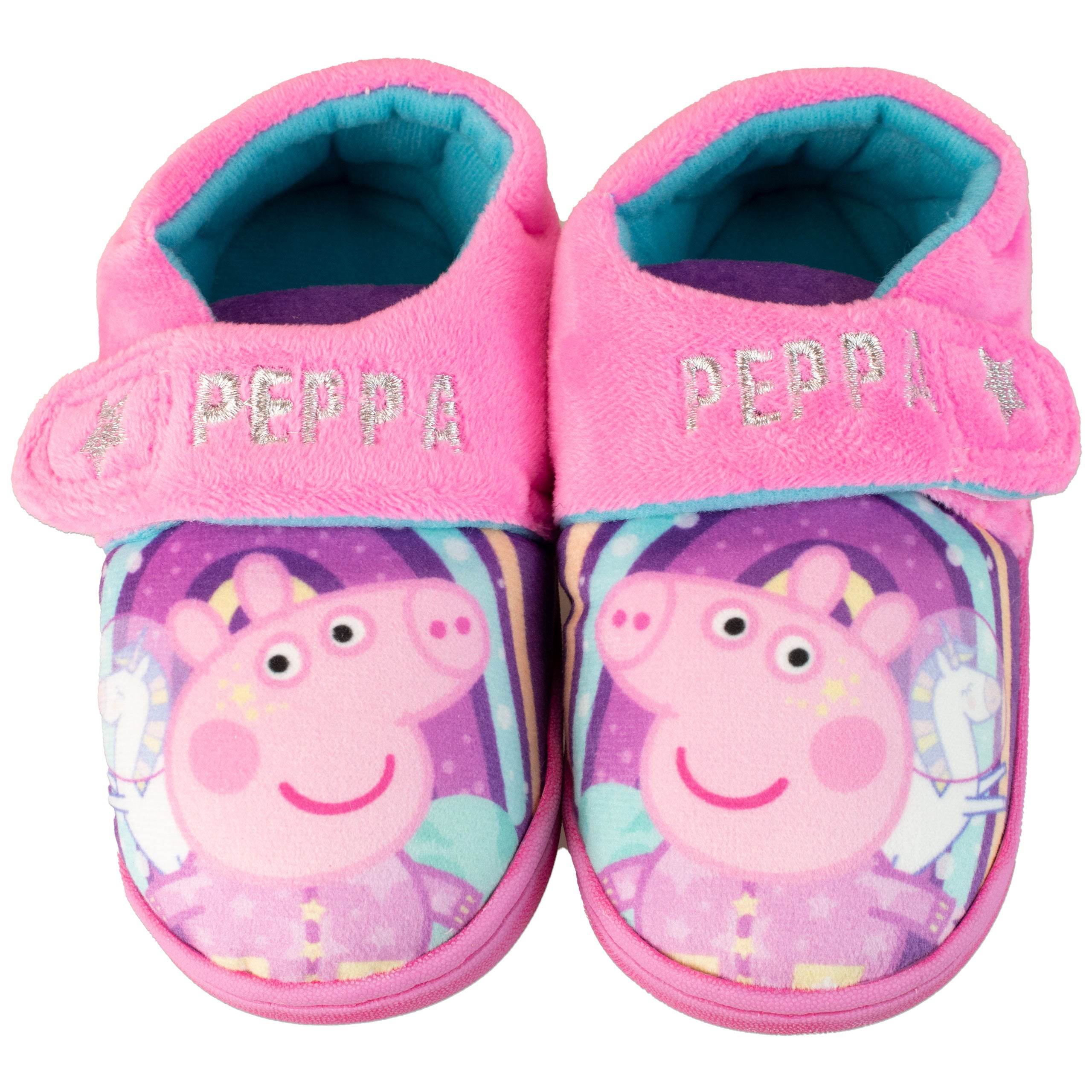 Kids Peppa Pig Slippers - Image 3