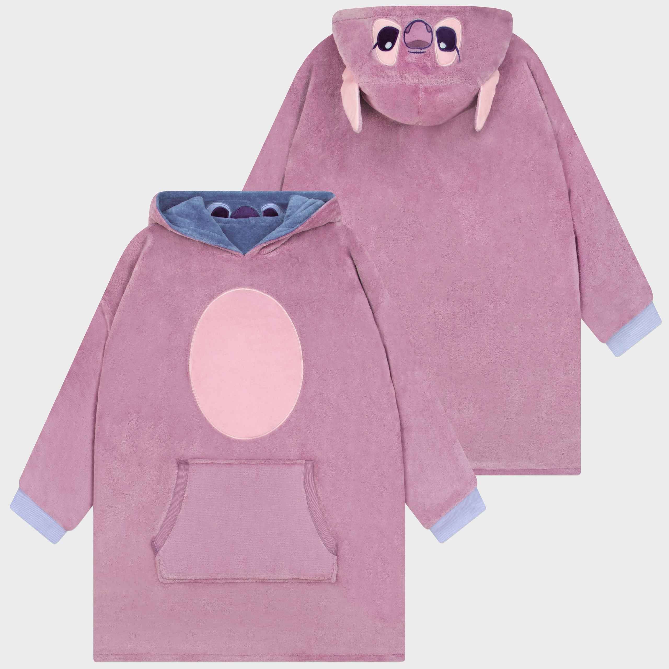 Stitch & Angel Reversible Hoodie Blanket One Size Age 6+ - Image 10