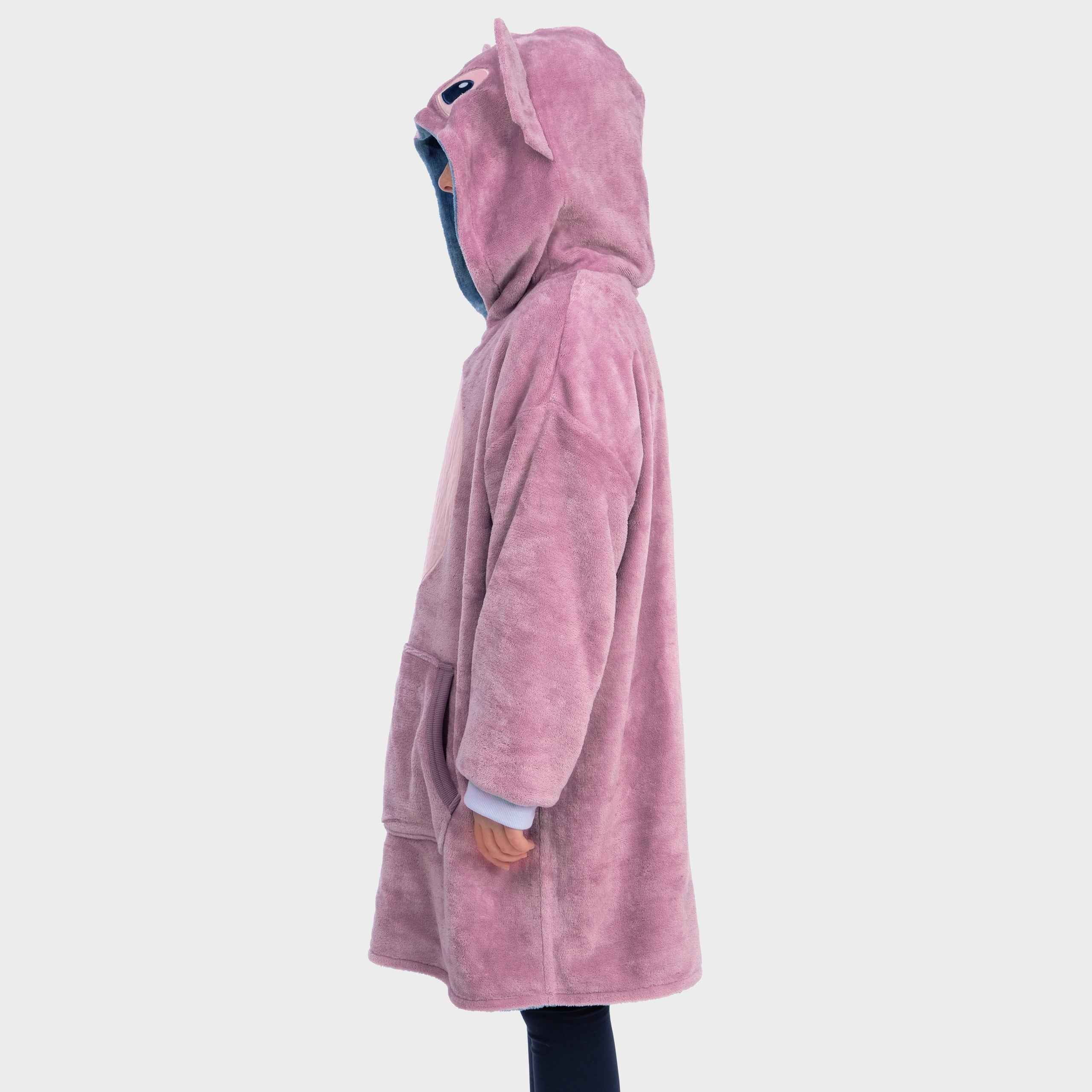 Stitch & Angel Reversible Hoodie Blanket One Size Age 6+ - Image 8