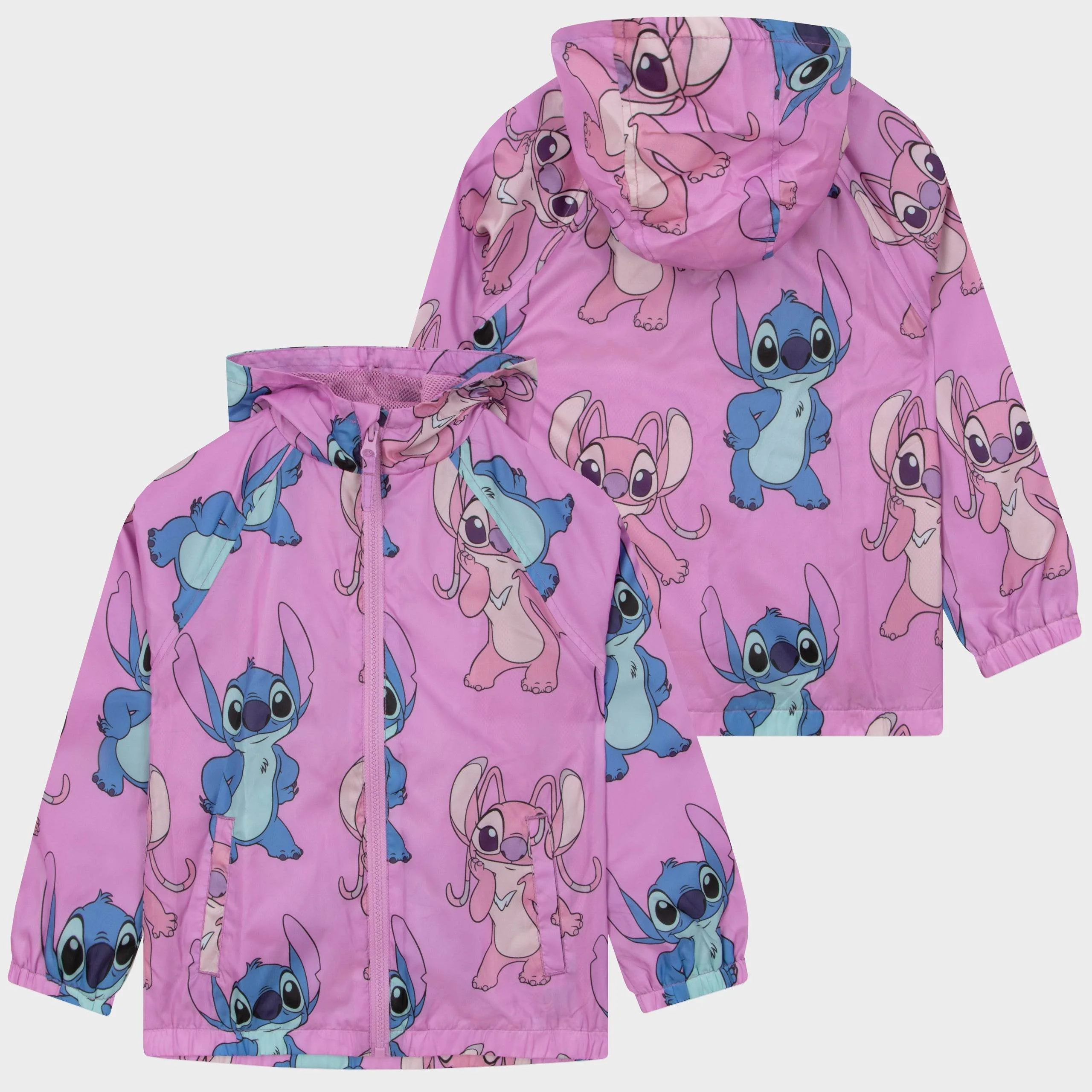 Lilo & Stitch Angel Purple Raincoat - Image 8