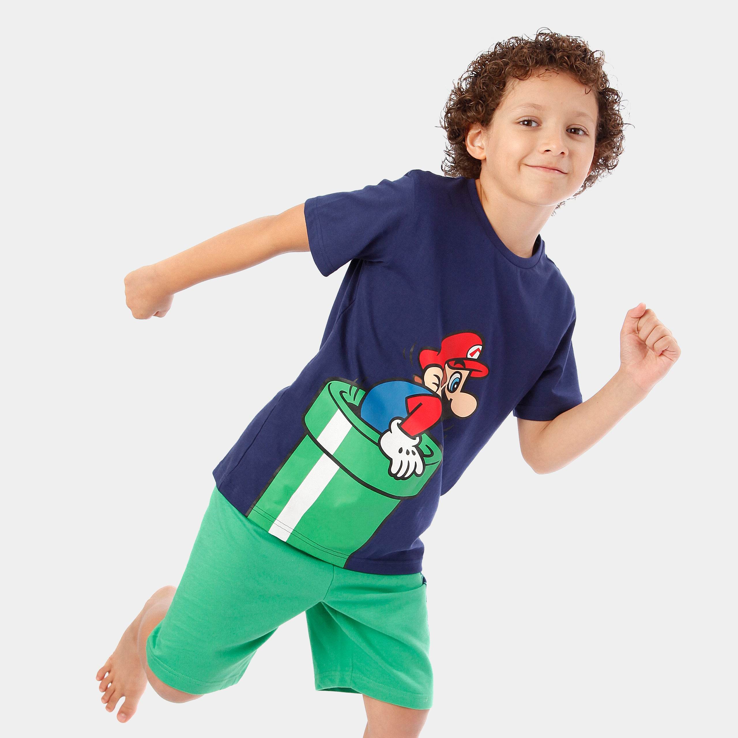 Mario Bros T-Shirt and Shorts Set - Image 2