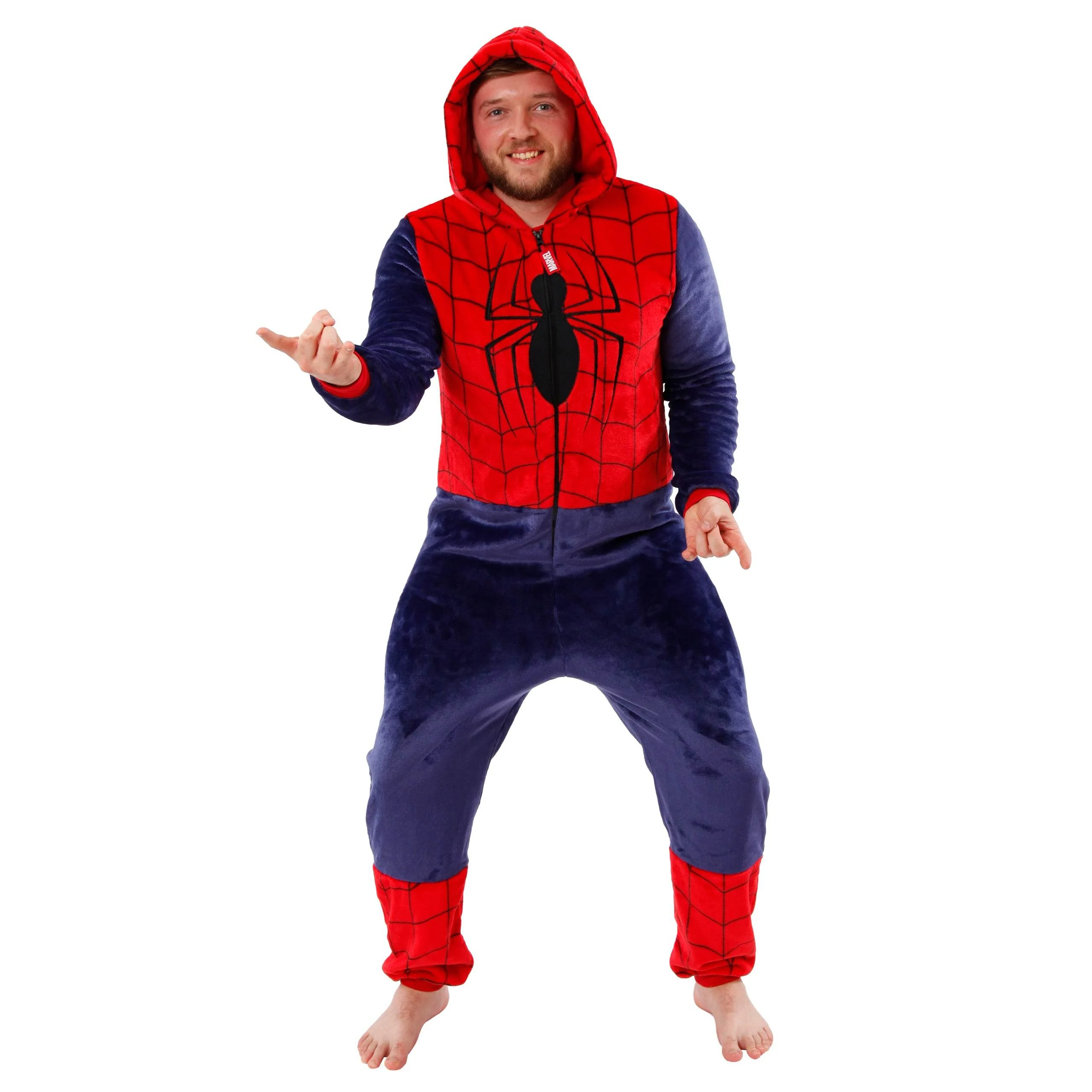 Mens Spiderman Onesie - Image 2