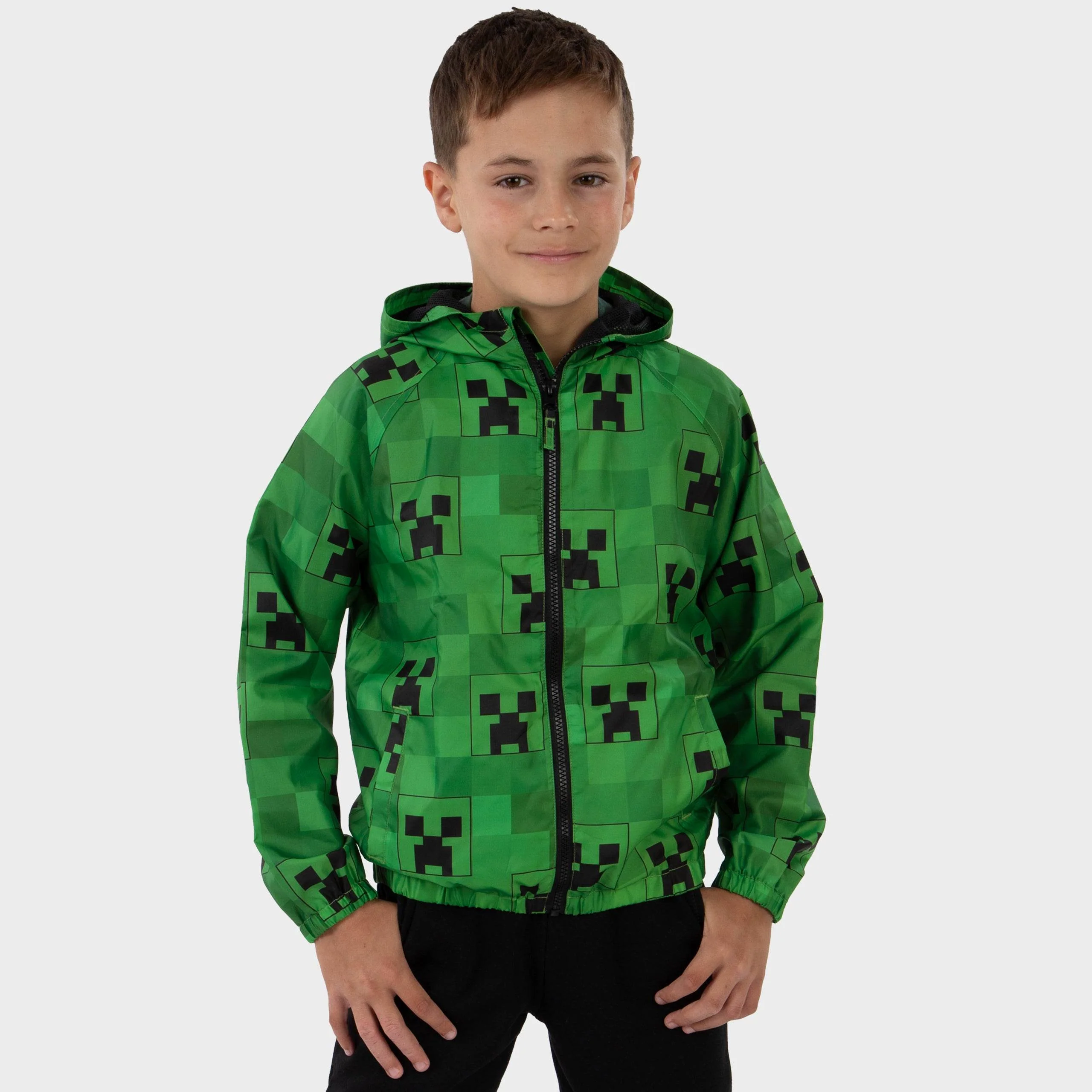 Minecraft Creeper Rain Coat - Image 3