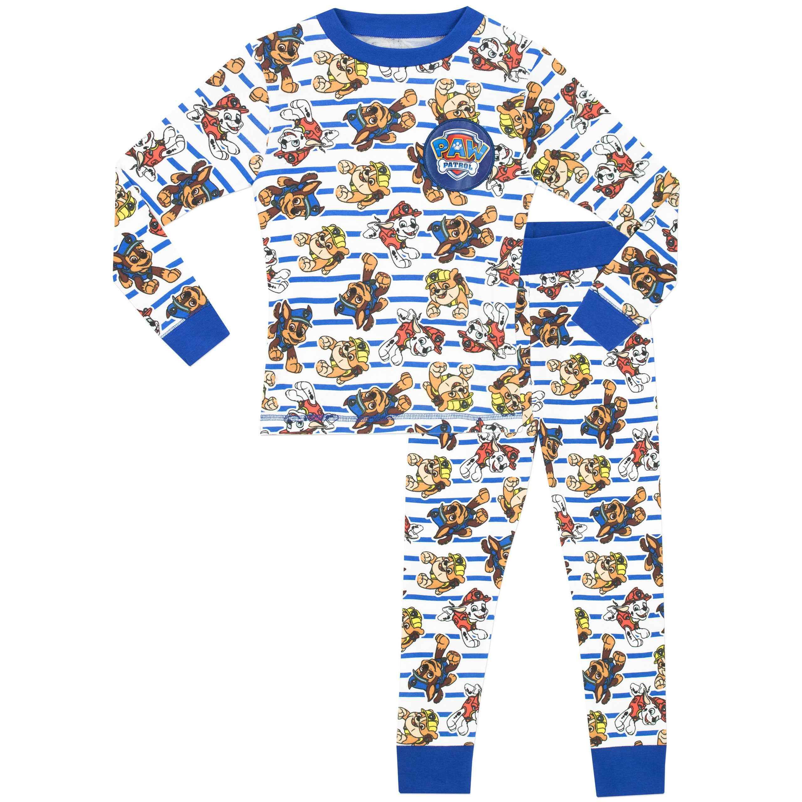 PAW Patrol Snuggle Fit Pyjamas - Marshall, Rubble and Chase - Image 4