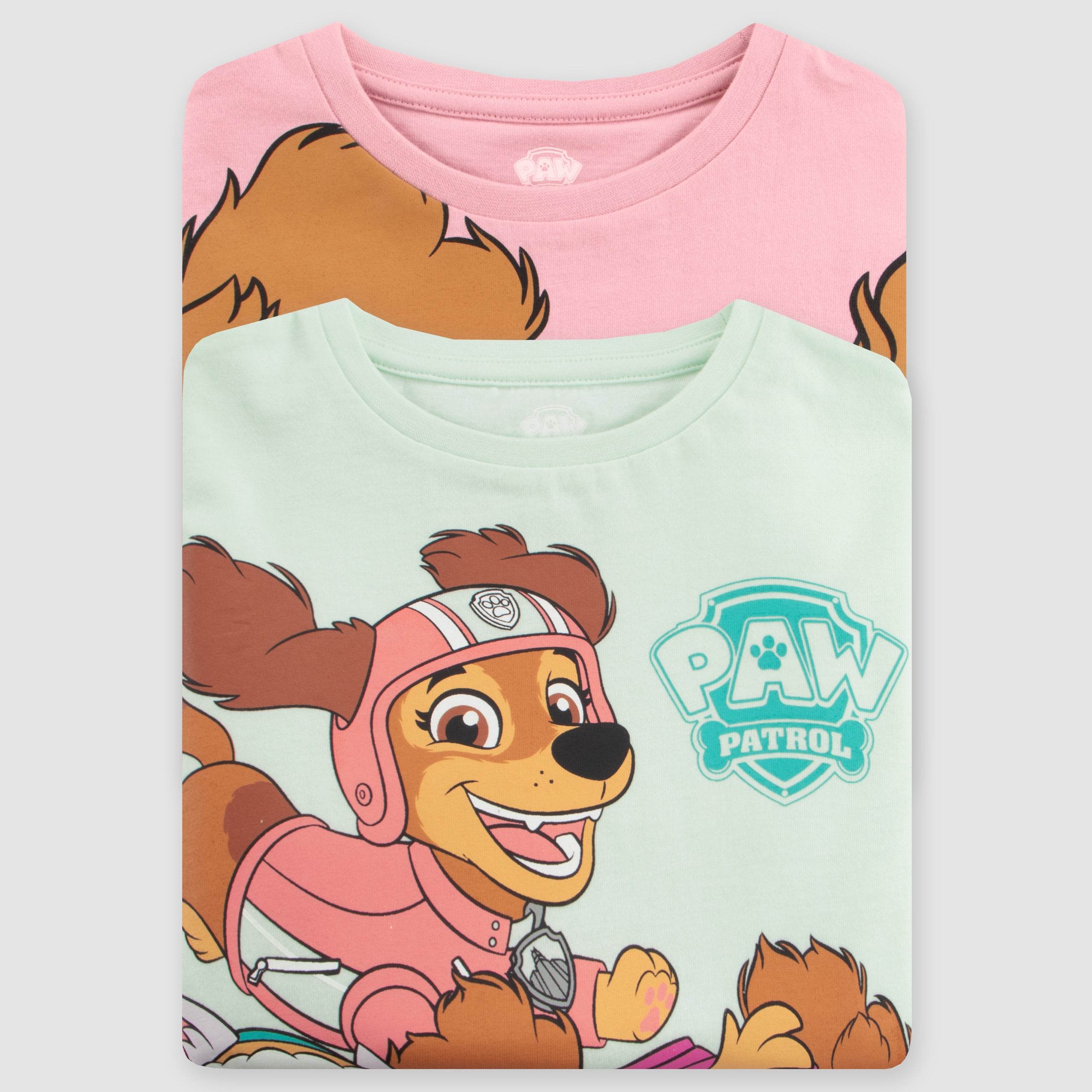 PAW Patrol T-Shirts 2 Pack - Skye - Image 14
