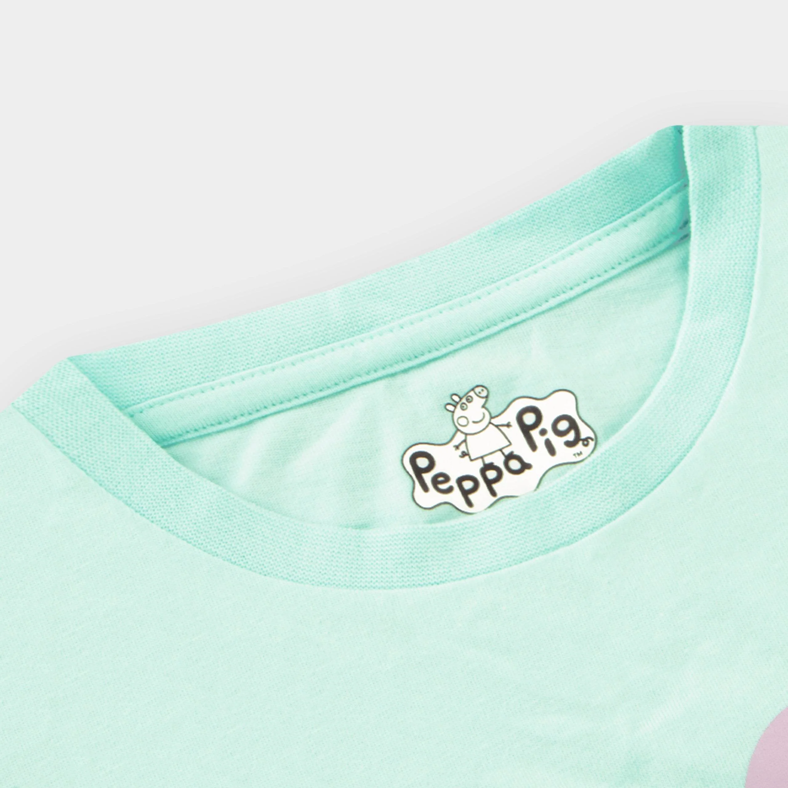 Peppa Pig T-Shirt And Shorts Set - Hearts And Flowers - Image 6