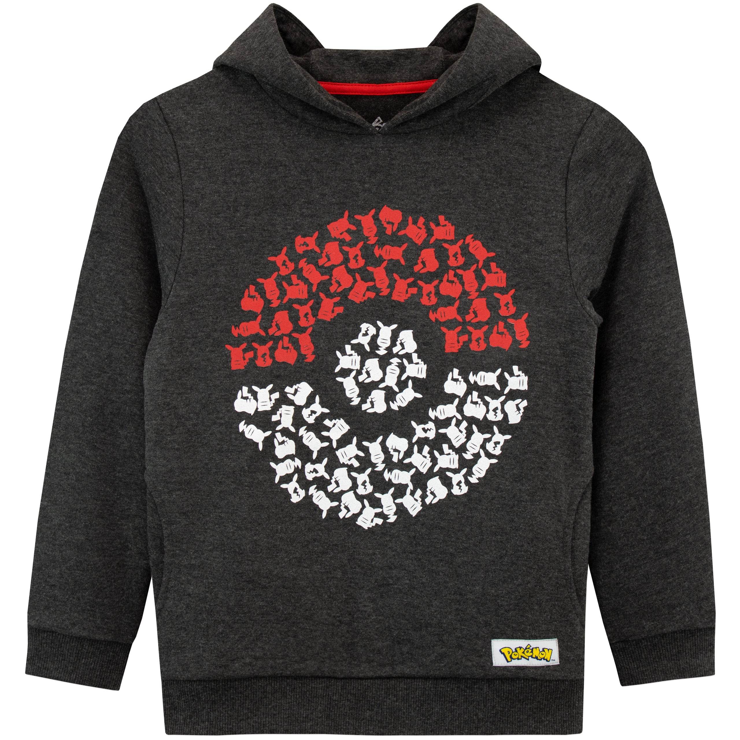 Boys Pokemon Hoodie - Pikachu Pokéball - Image 5