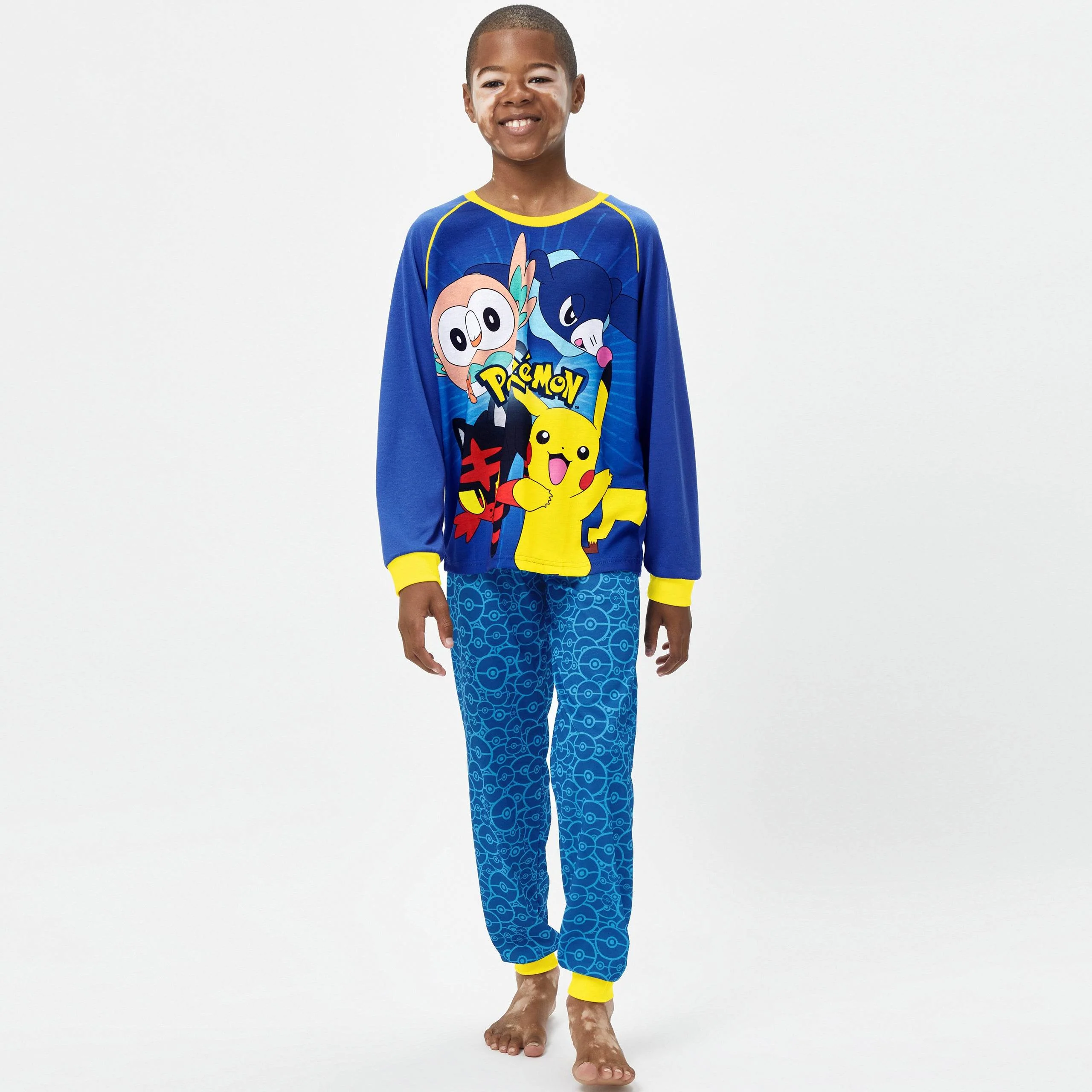Pokemon Pyjamas - Pikachu, Popplio, Rowlet, and Litten