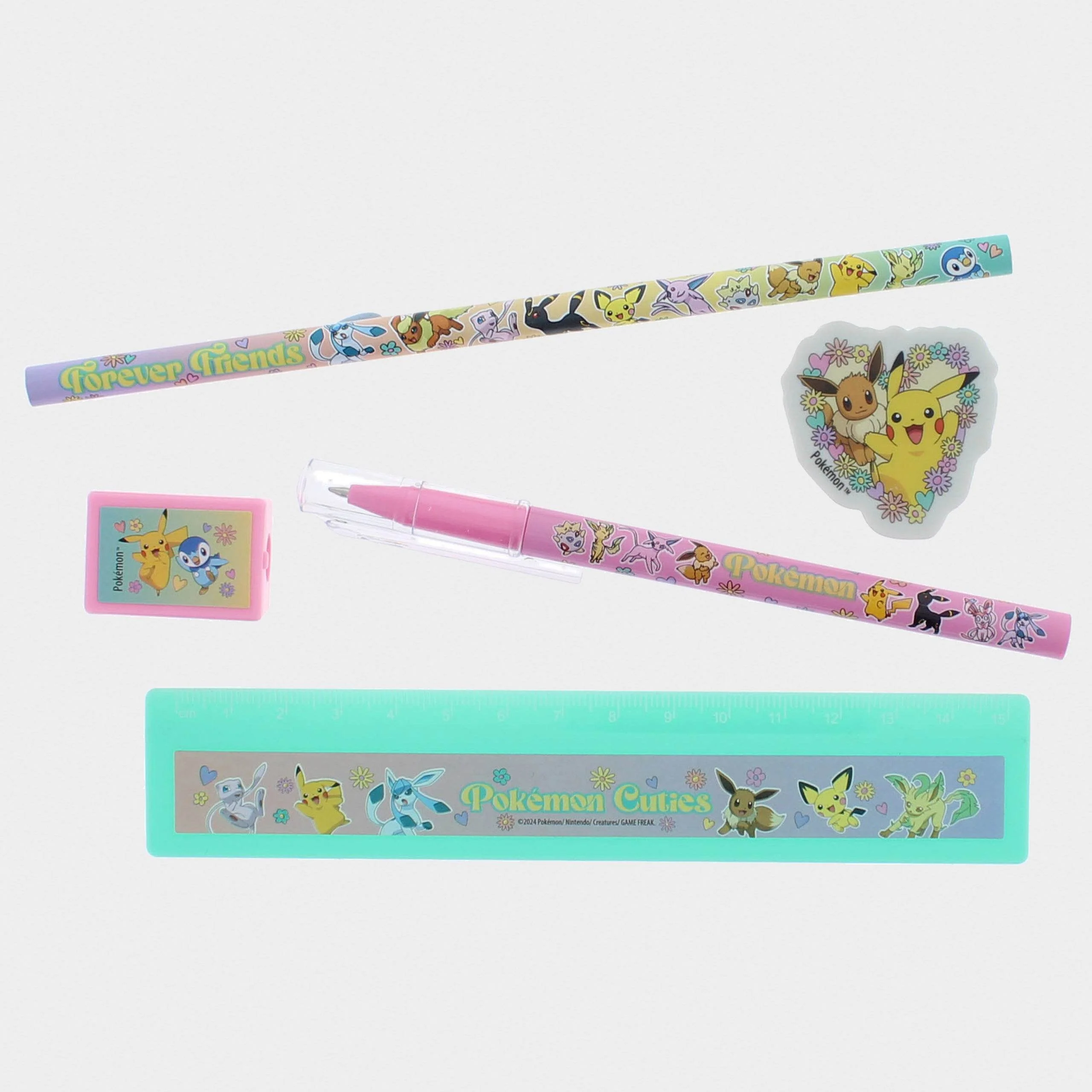 Pokémon “Forever Friends” Pastel Super Stationery Set - Image 3