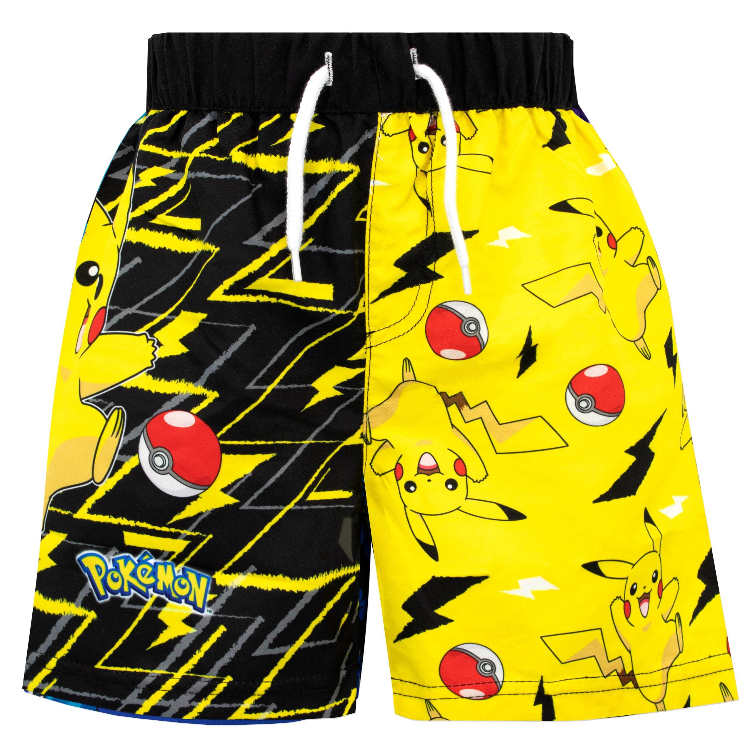 Pokemon Swim Shorts - Pikachu - Image 4