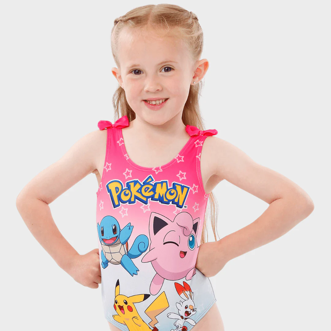 Pokemon Swimsuit - Pikachu, Squirtle, Jigglypuff and Scorbunny