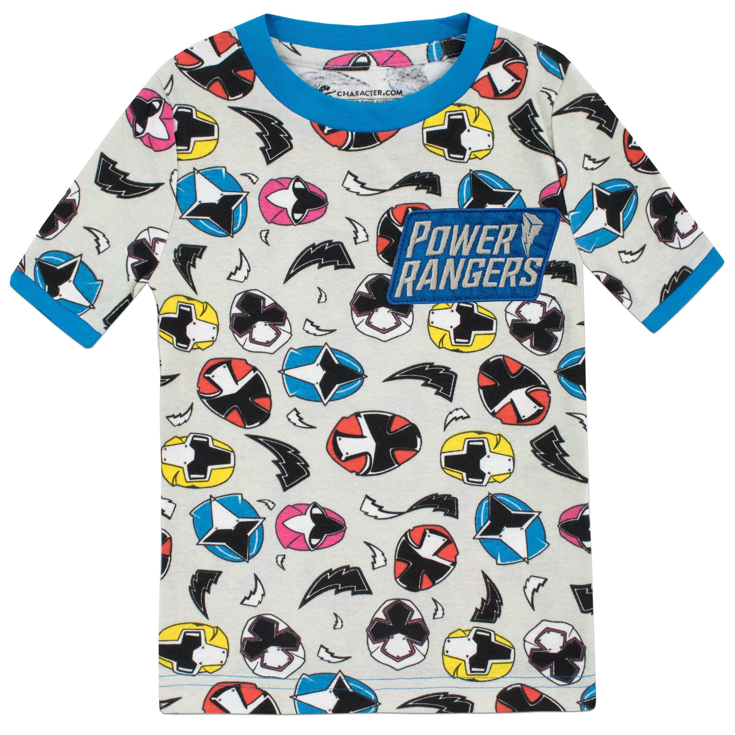 Power Rangers Ninja Steel Short Pyjamas - Snuggle Fit - Image 6