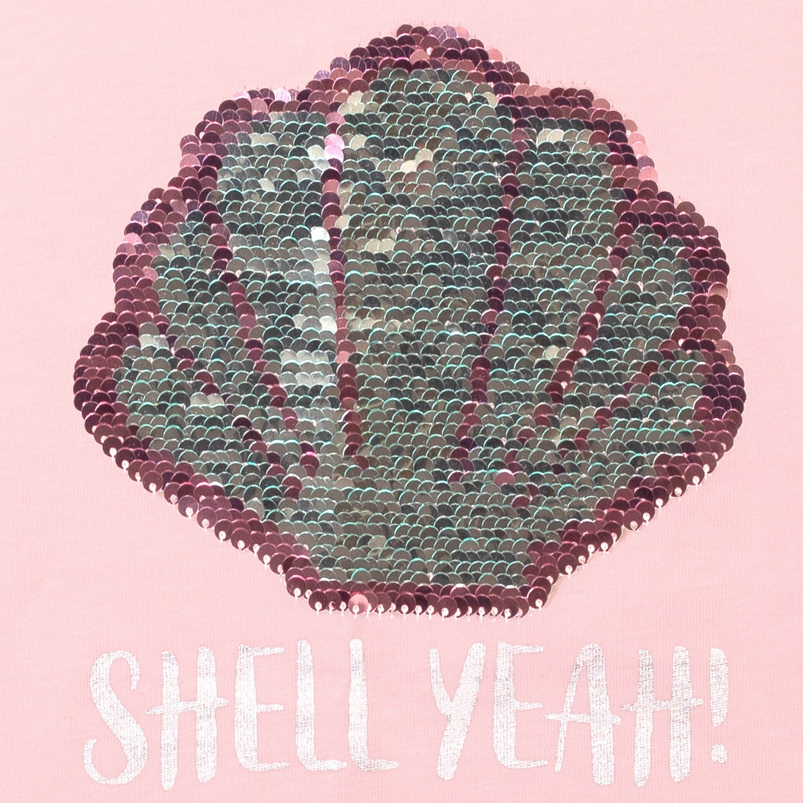 Harry Bear Shell Yeah T-Shirt - Reversible Sequins - Image 2