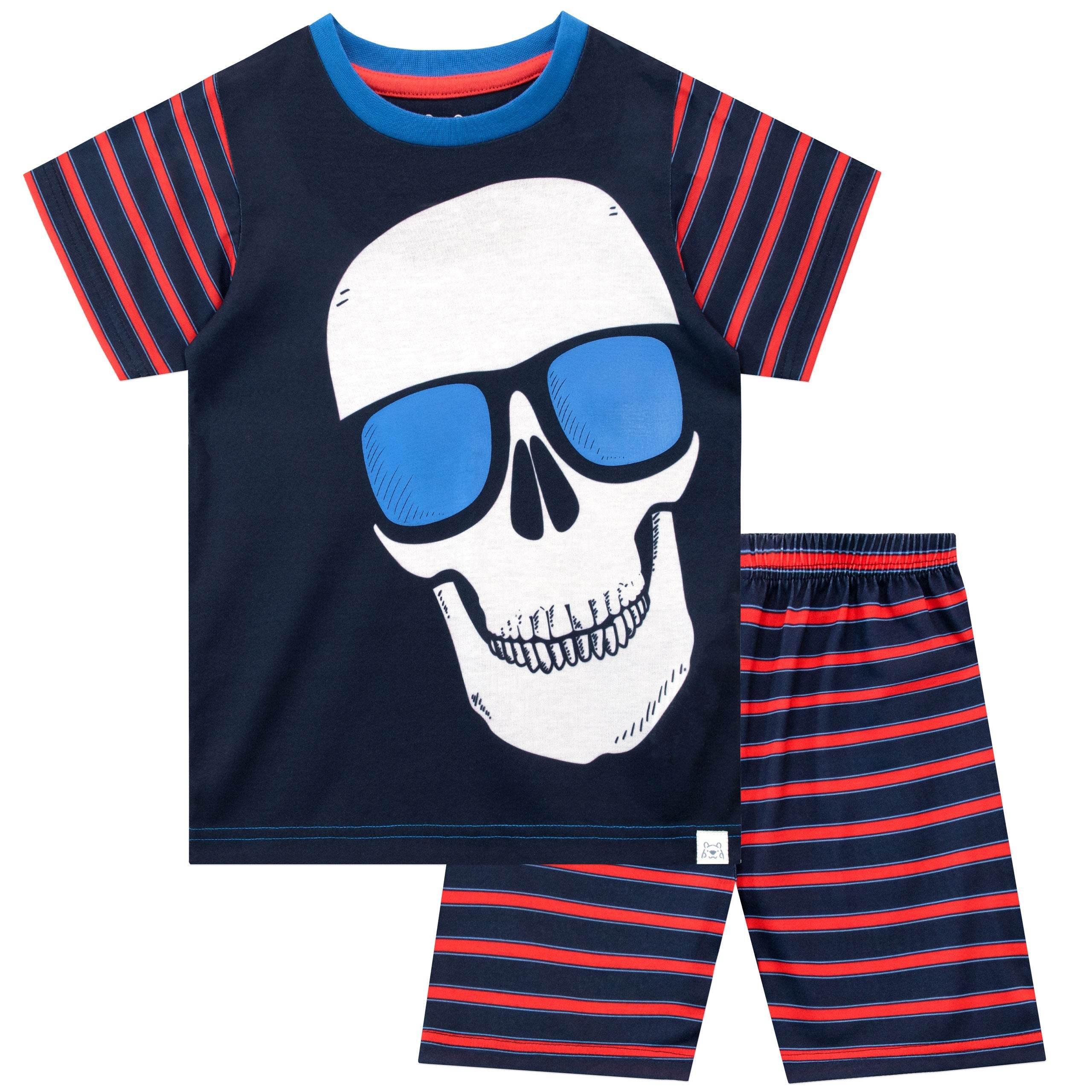 Harry Bear Skull Short Pyjamas - Image 2